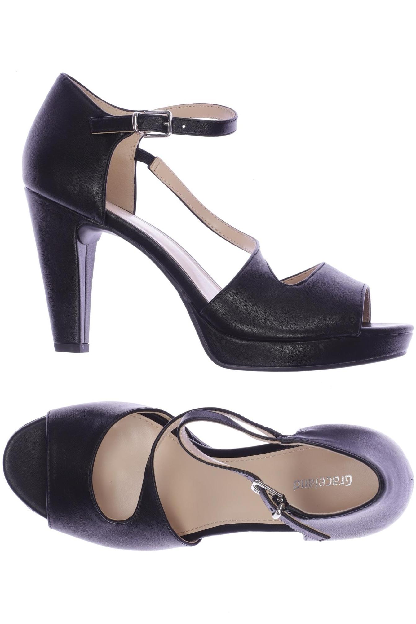 

Graceland Damen Sandale, schwarz, Gr. 39
