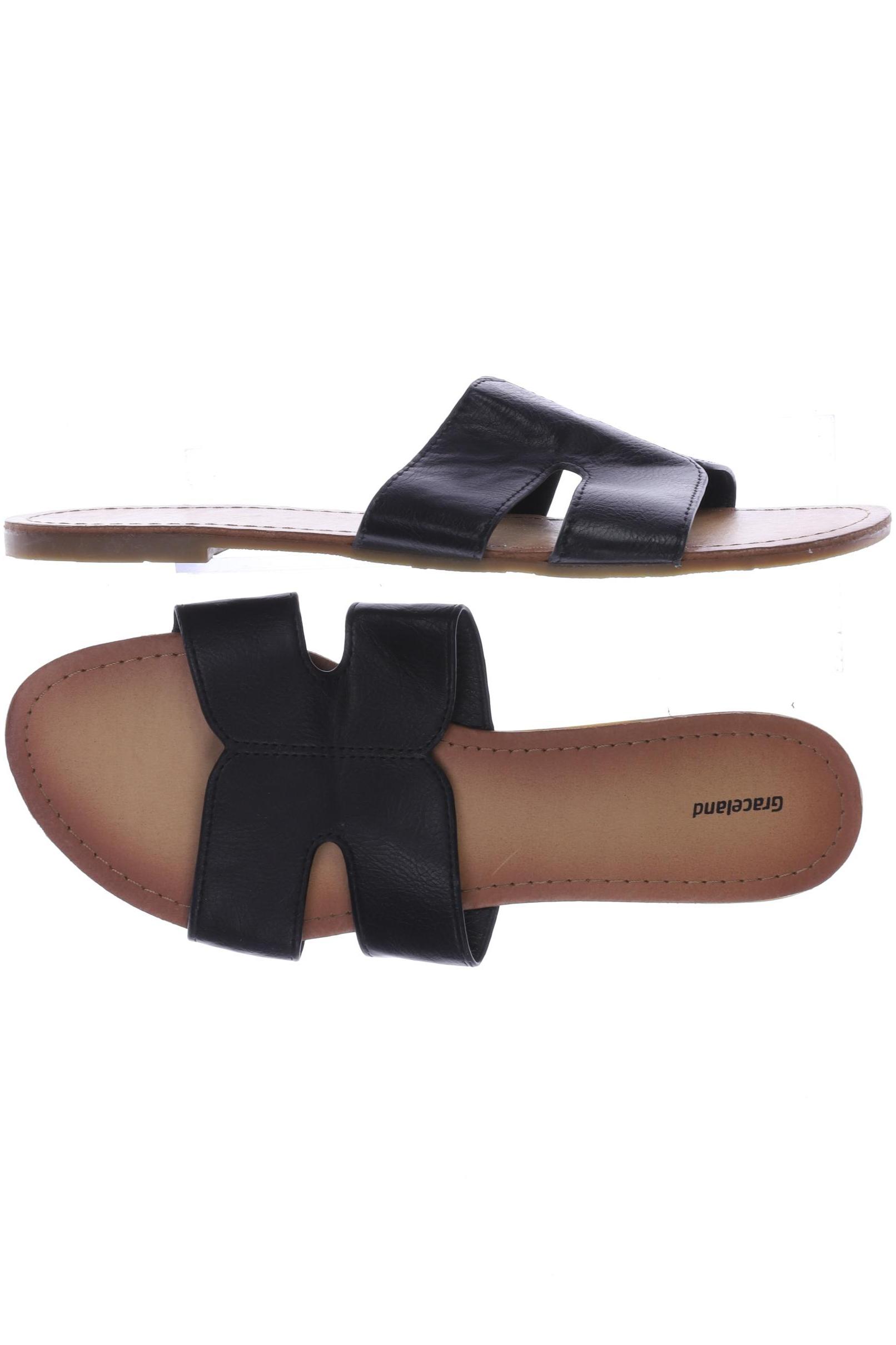 

Graceland Damen Sandale, schwarz, Gr. 41