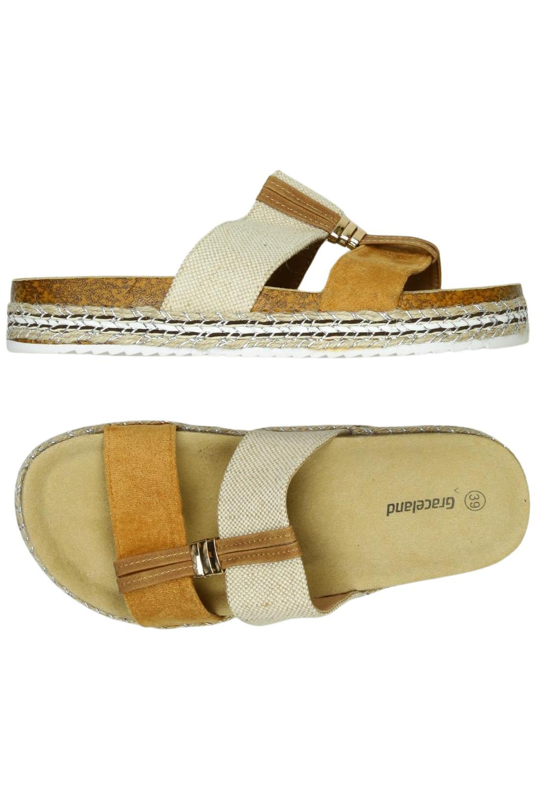 

Graceland Damen Sandale, beige, Gr. 39