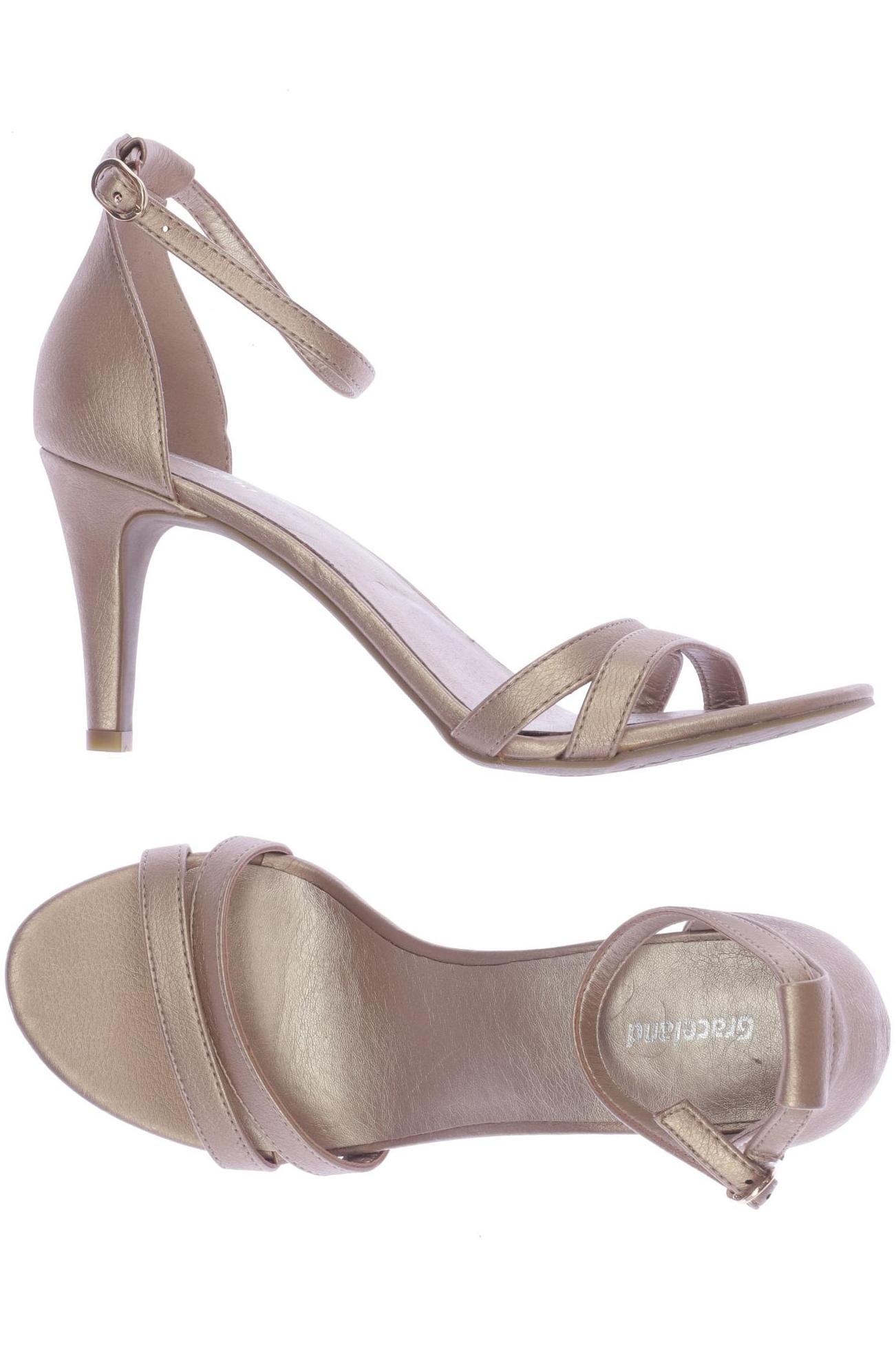 

Graceland Damen Sandale, beige, Gr. 40