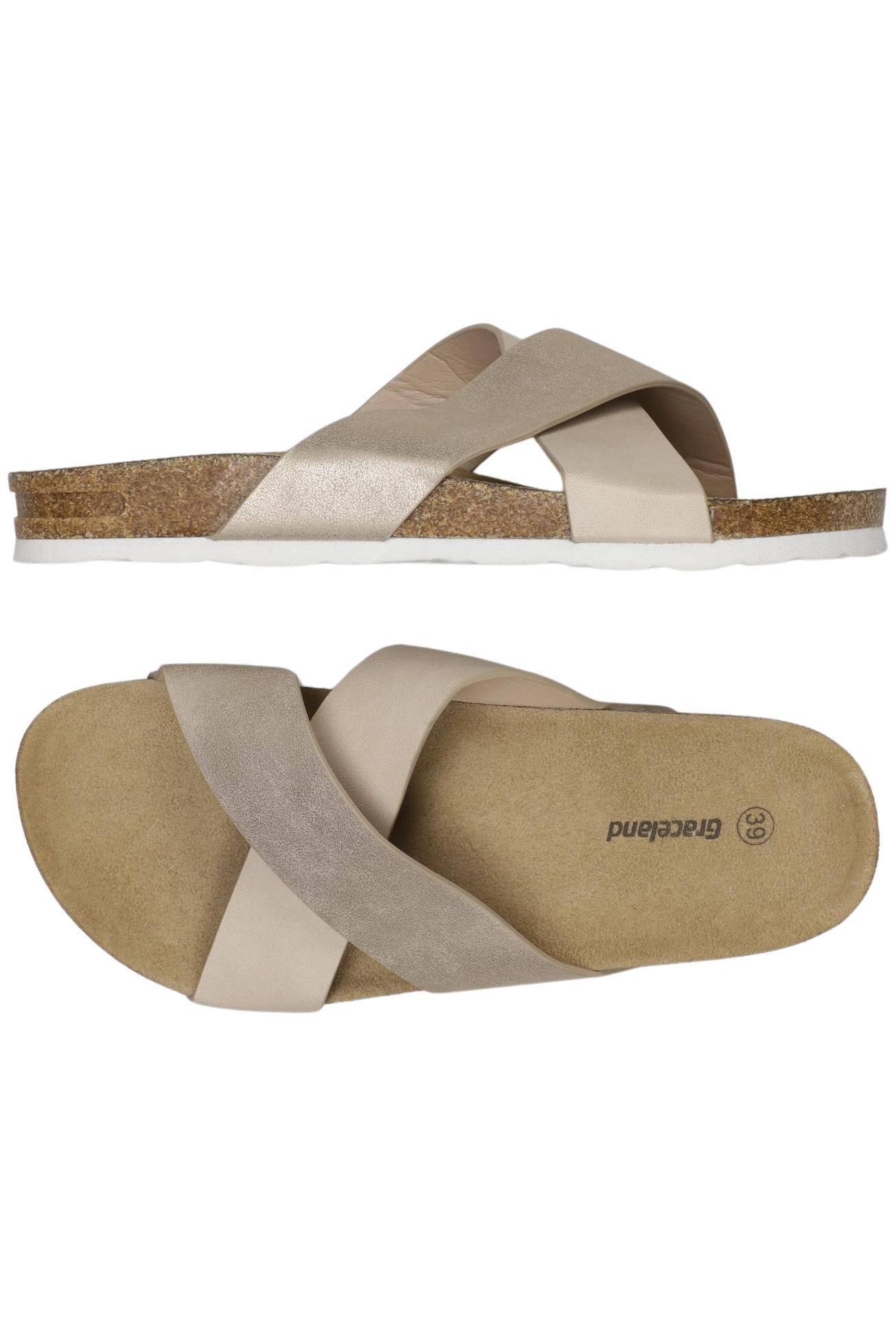 

Graceland Damen Sandale, beige, Gr. 39