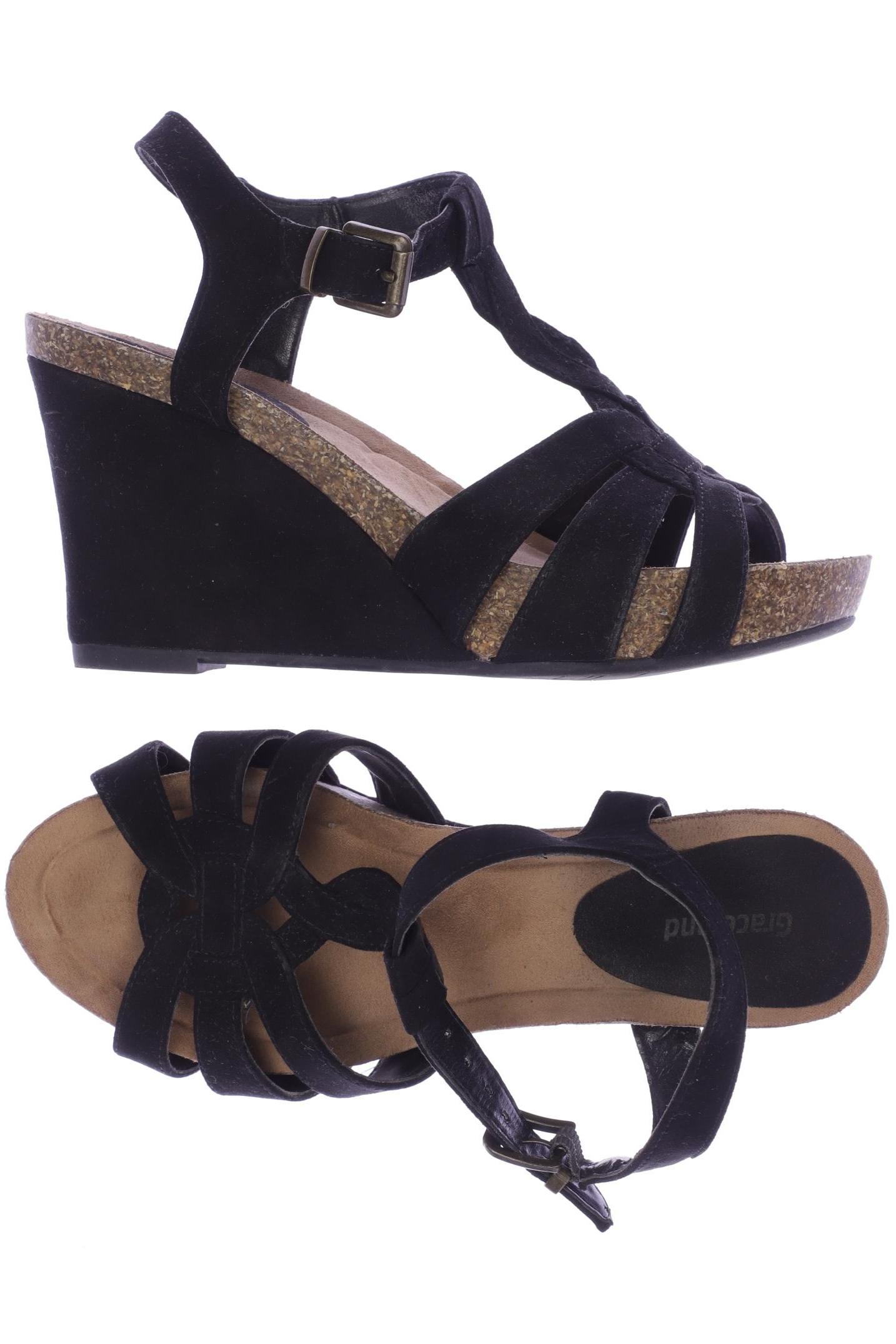 

Graceland Damen Sandale, schwarz, Gr. 38