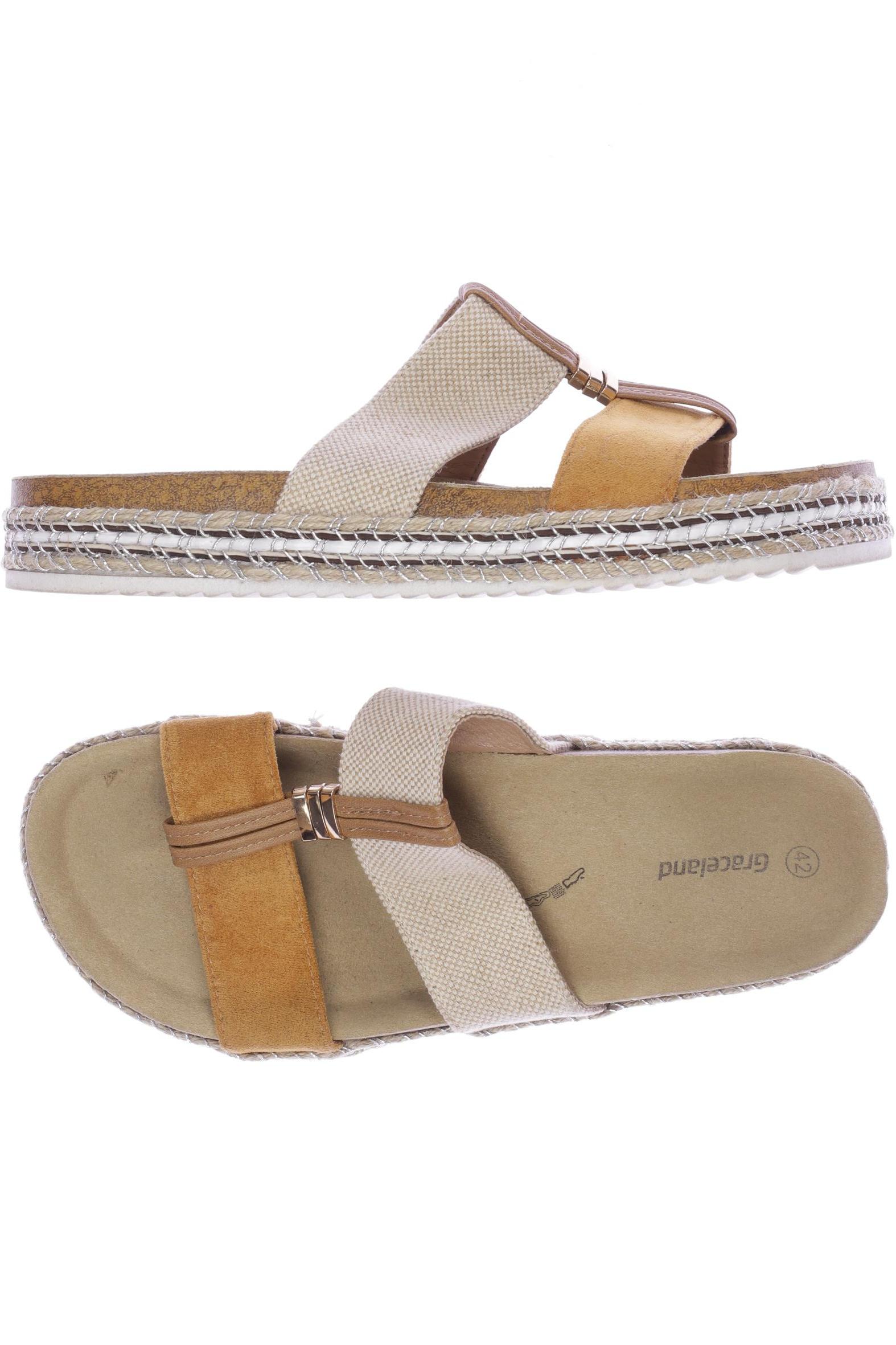 

Graceland Damen Sandale, beige, Gr. 42