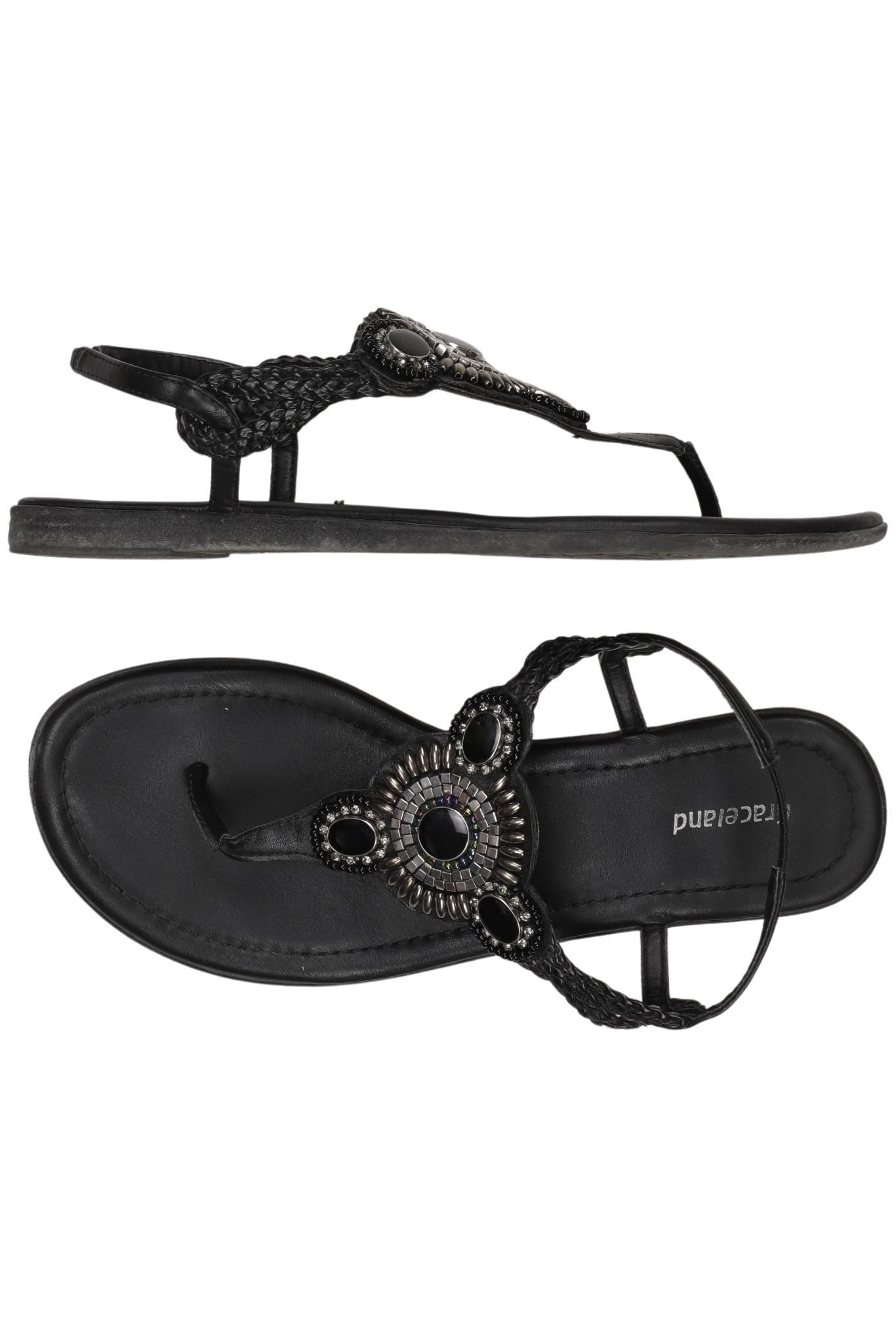 

Graceland Damen Sandale, schwarz, Gr. 38