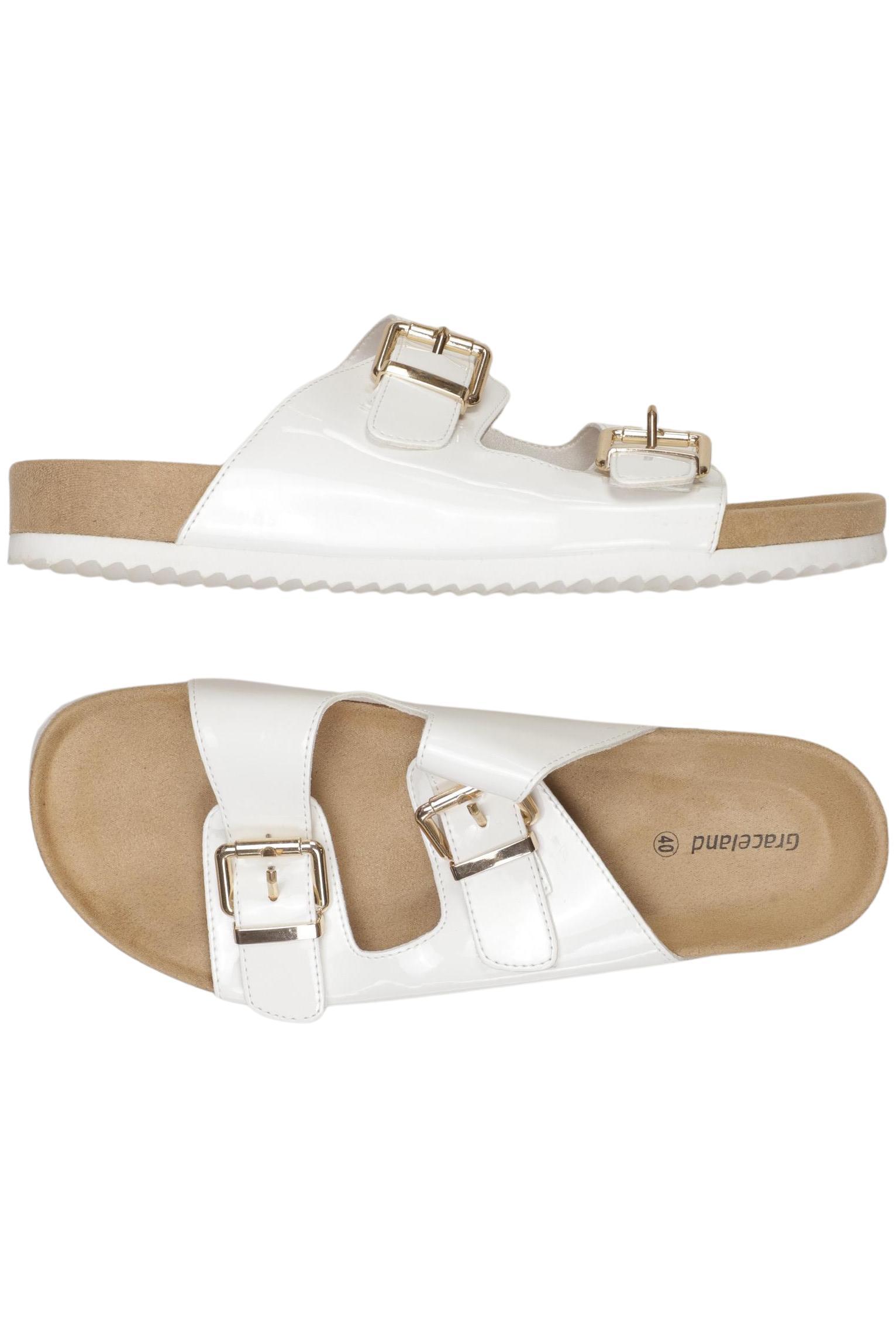 

Graceland Damen Sandale, weiß, Gr. 40