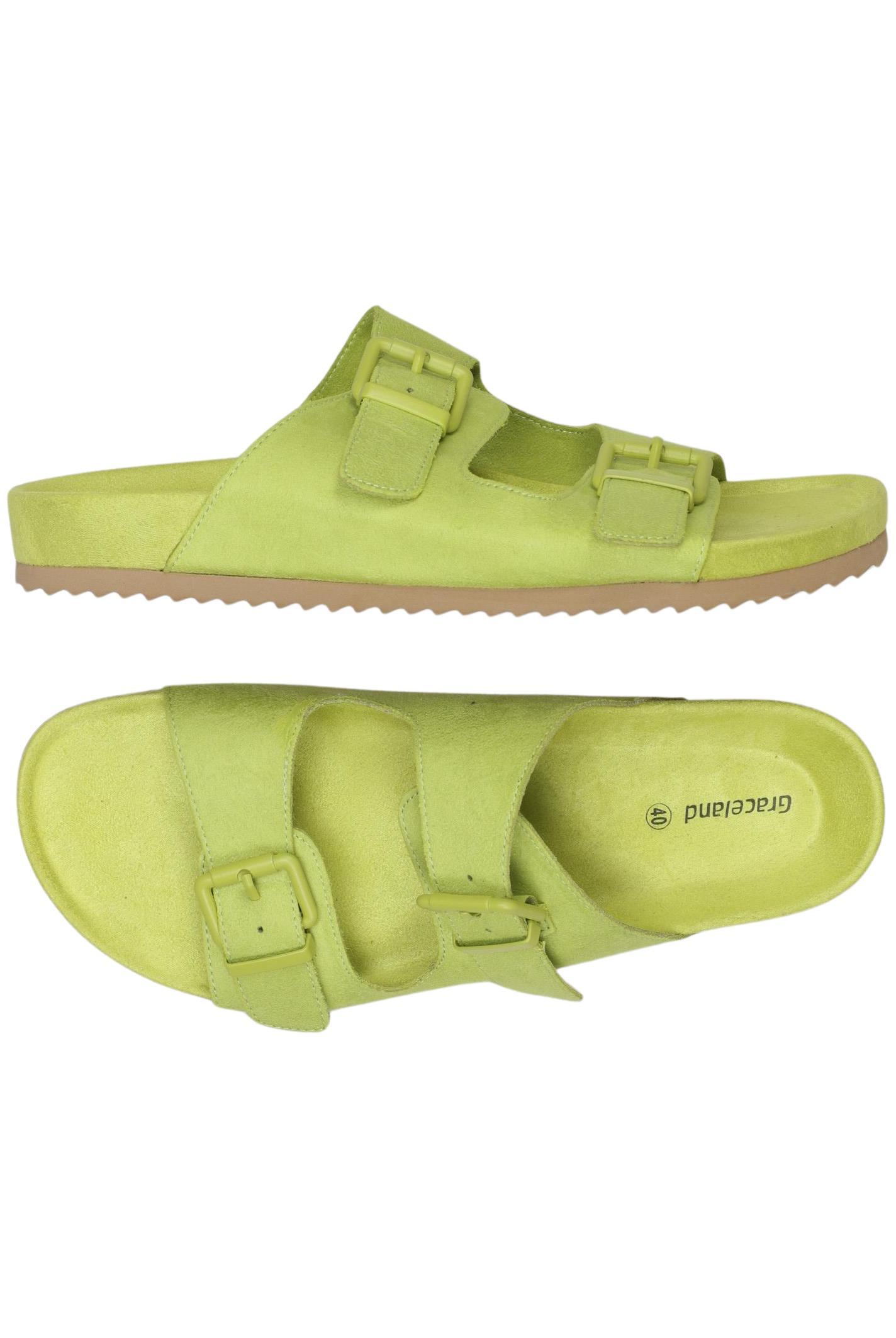 

Graceland Damen Sandale, hellgrün, Gr. 40