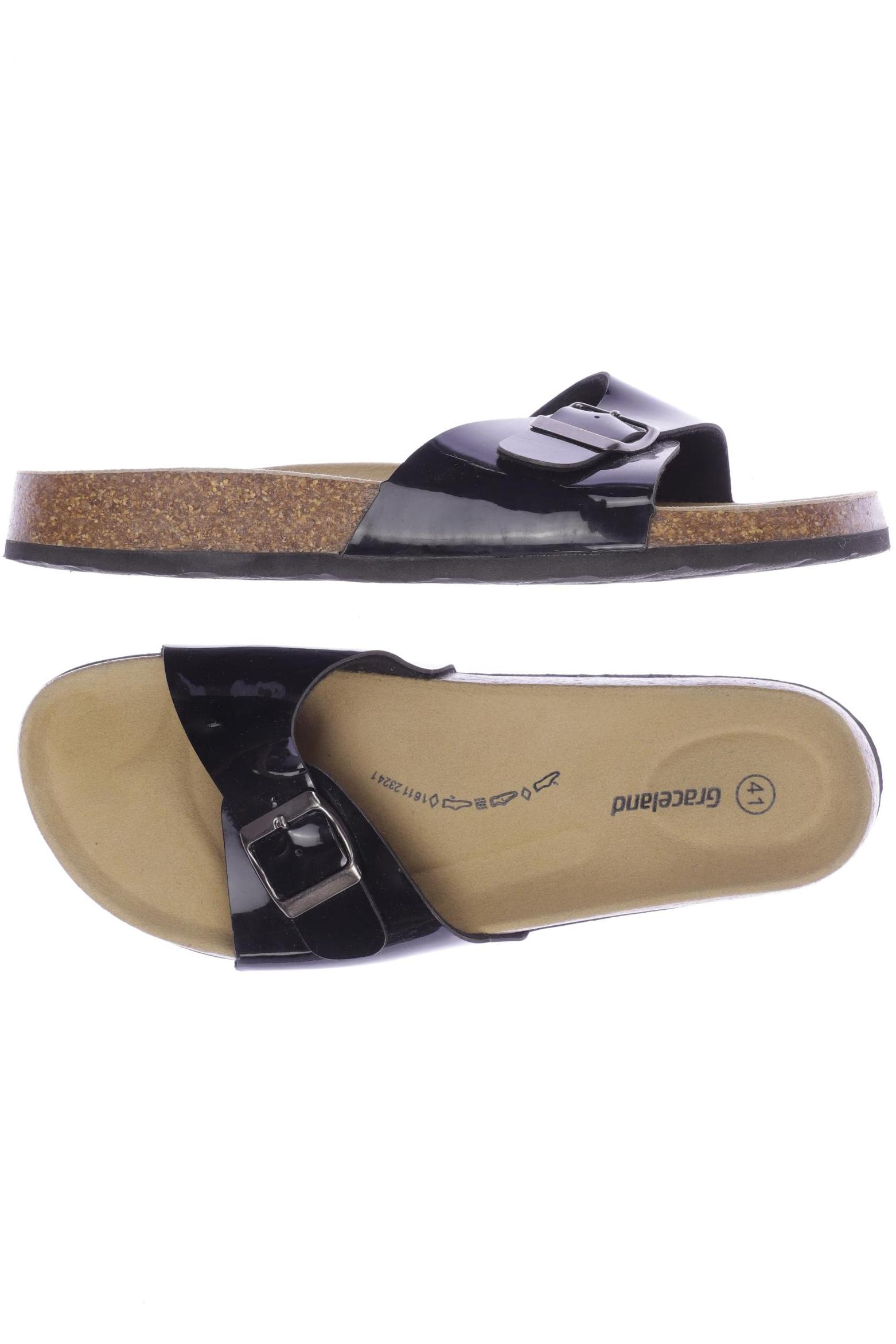 

Graceland Damen Sandale, schwarz, Gr. 41