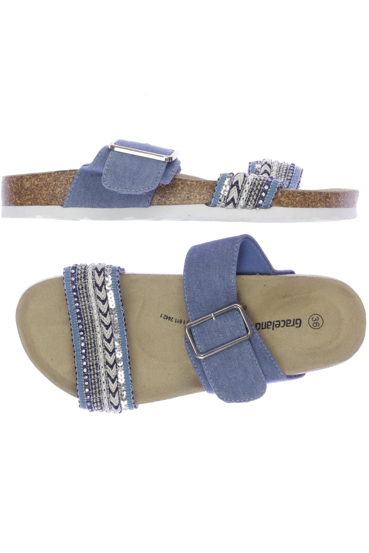 

Graceland Damen Sandale, blau, Gr. 36