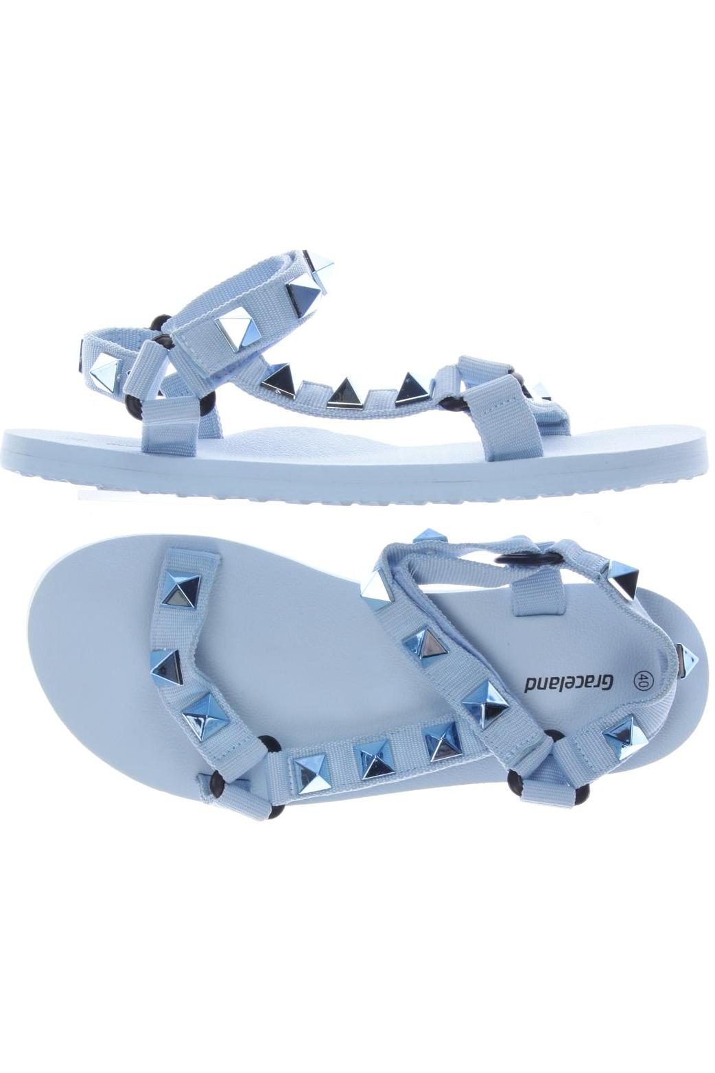 

Graceland Damen Sandale, blau, Gr. 40