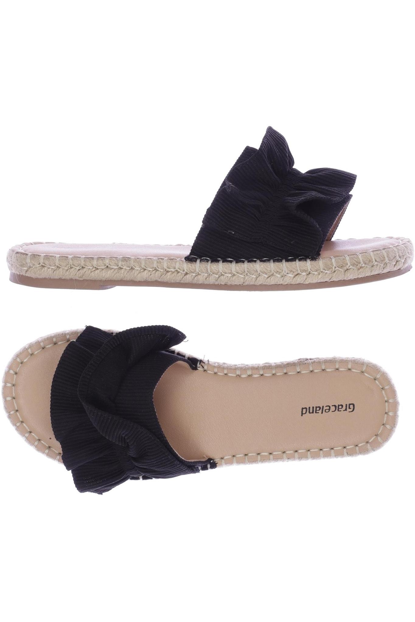 

Graceland Damen Sandale, schwarz, Gr. 38