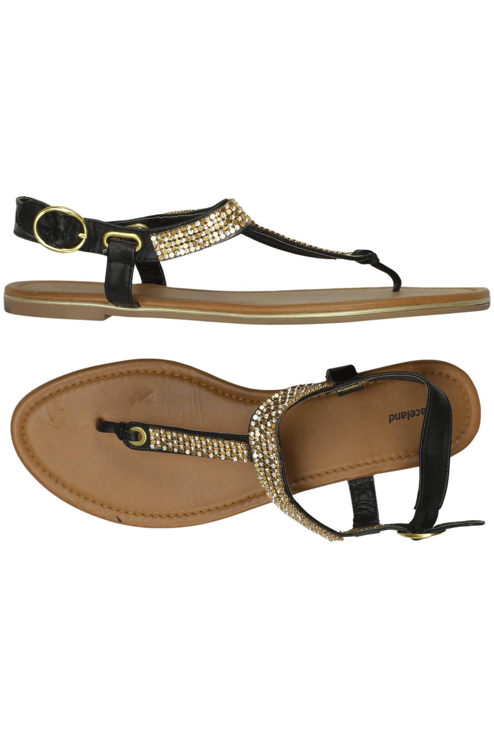 

Graceland Damen Sandale, schwarz, Gr. 42