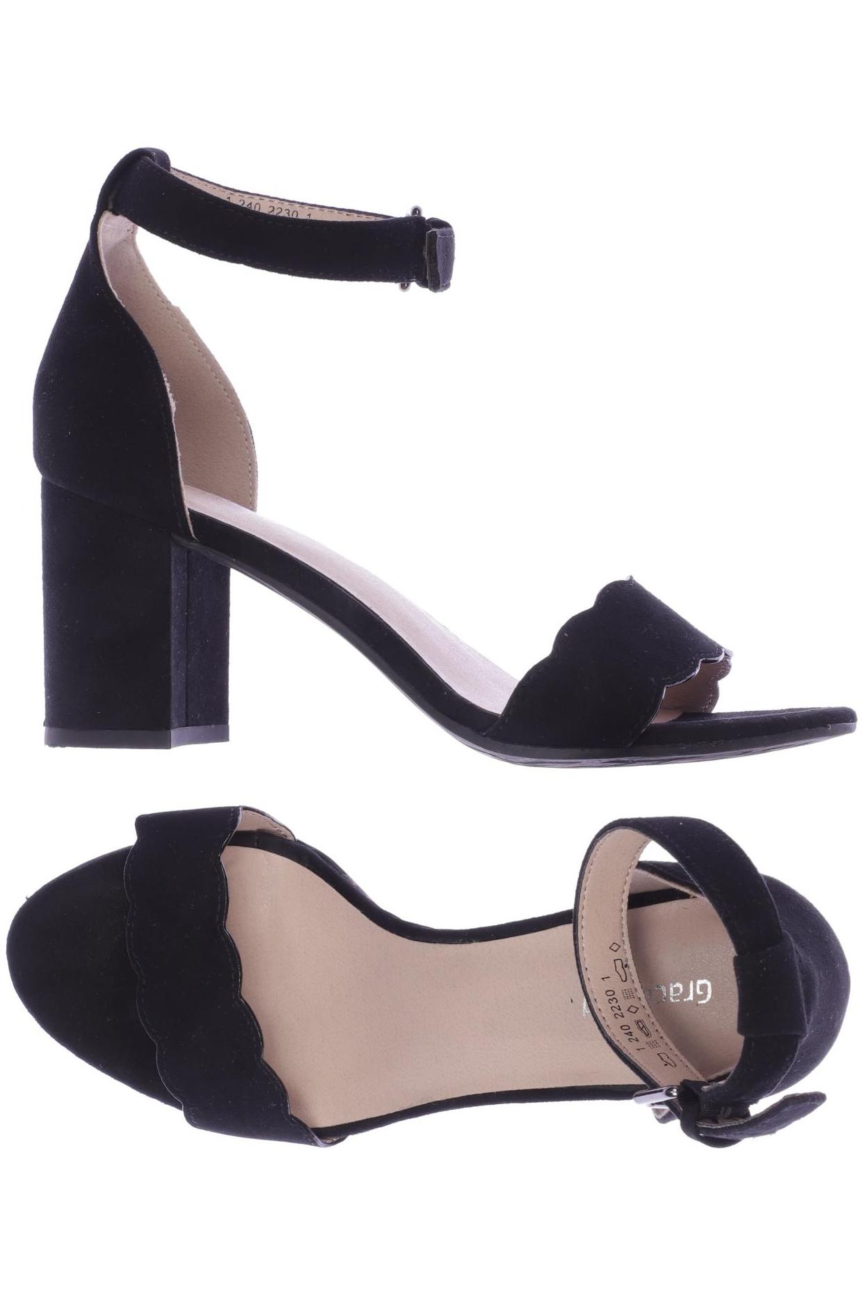 

Graceland Damen Sandale, schwarz, Gr. 36