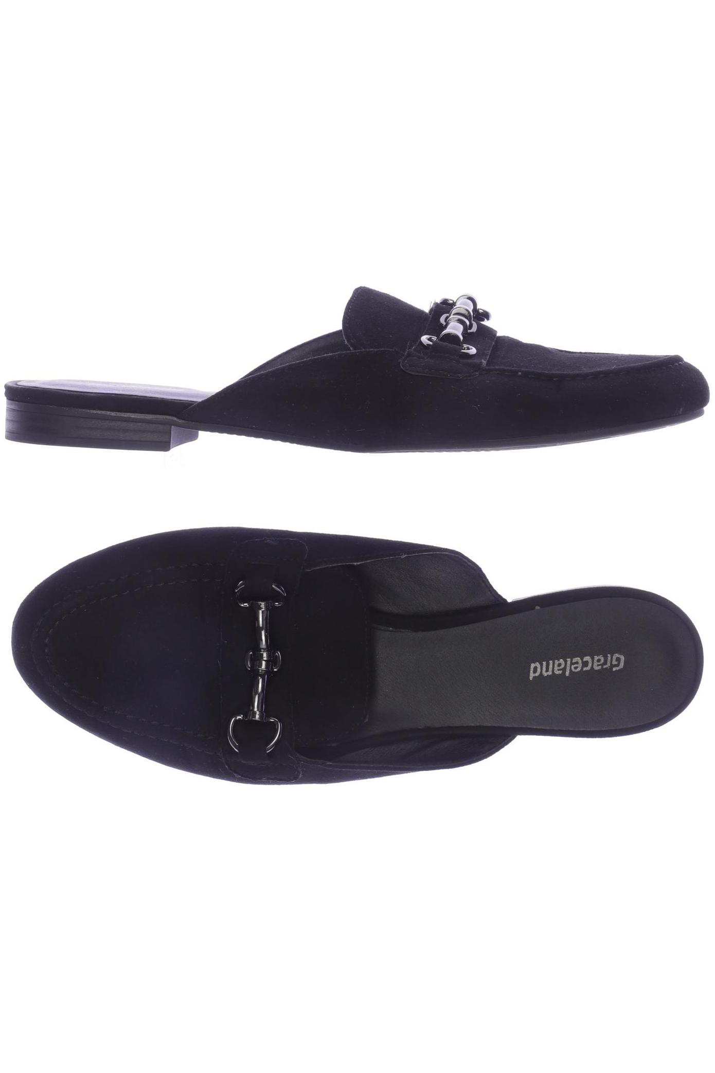 

Graceland Damen Sandale, schwarz