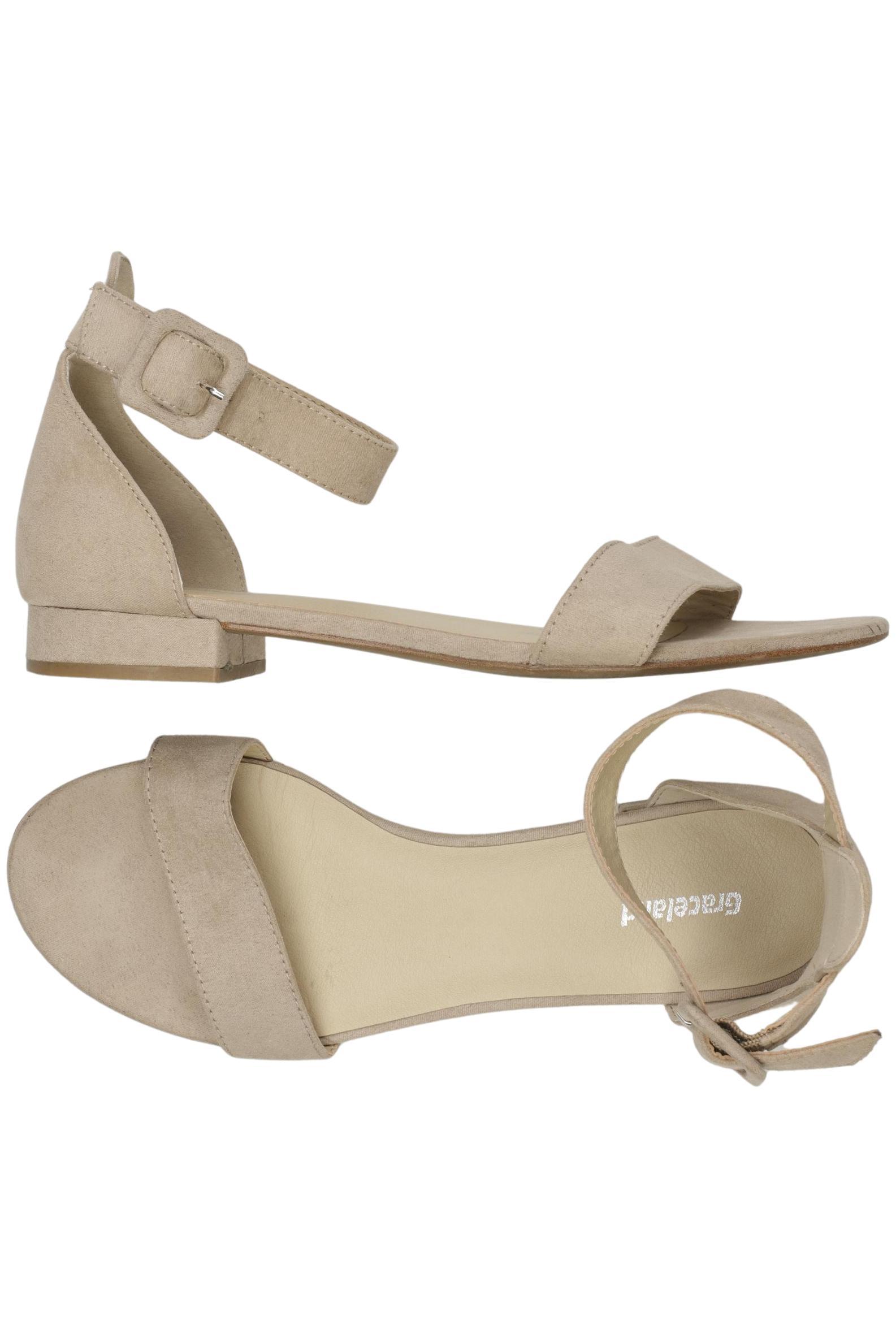 

Graceland Damen Sandale, beige, Gr. 38