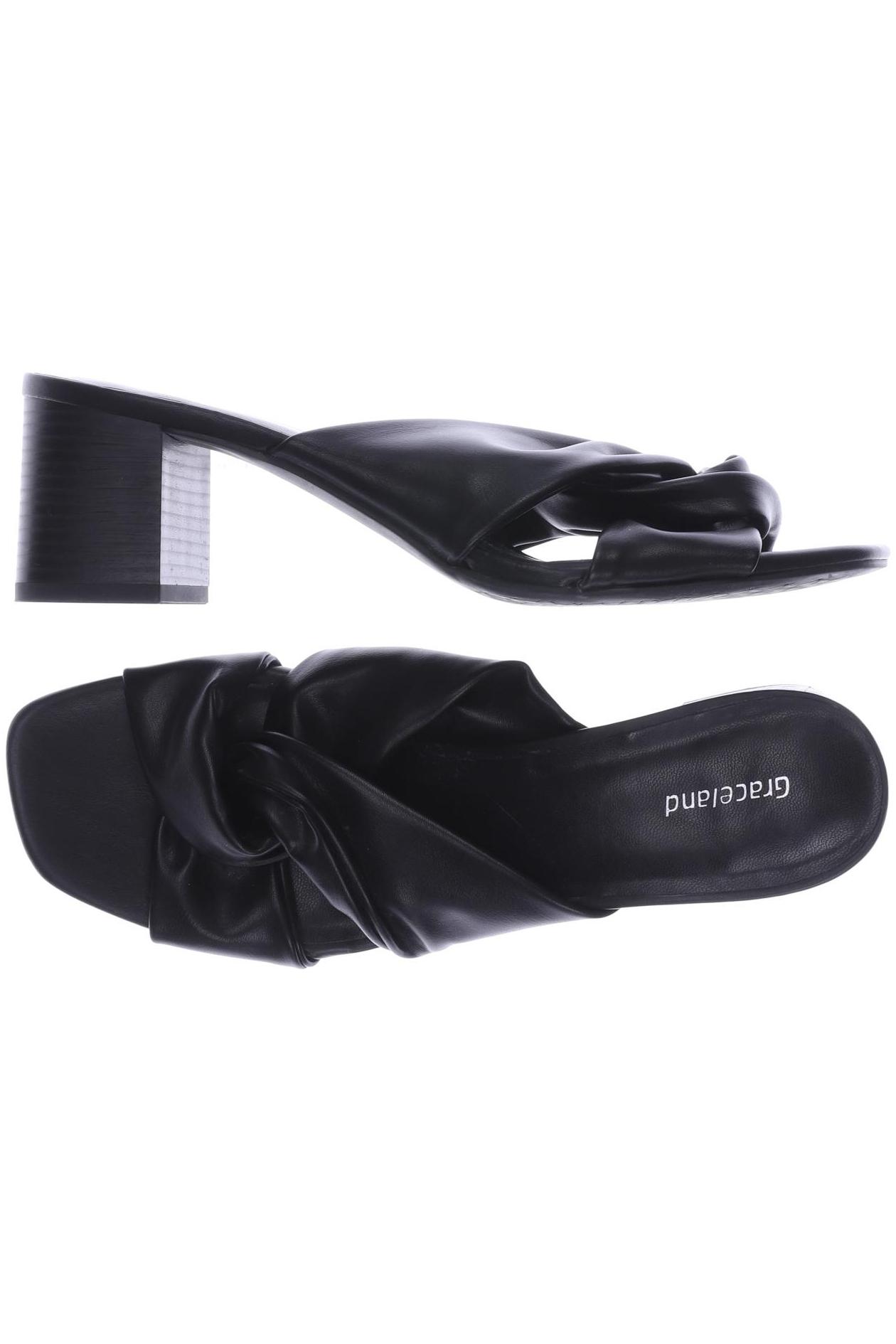 

Graceland Damen Sandale, schwarz