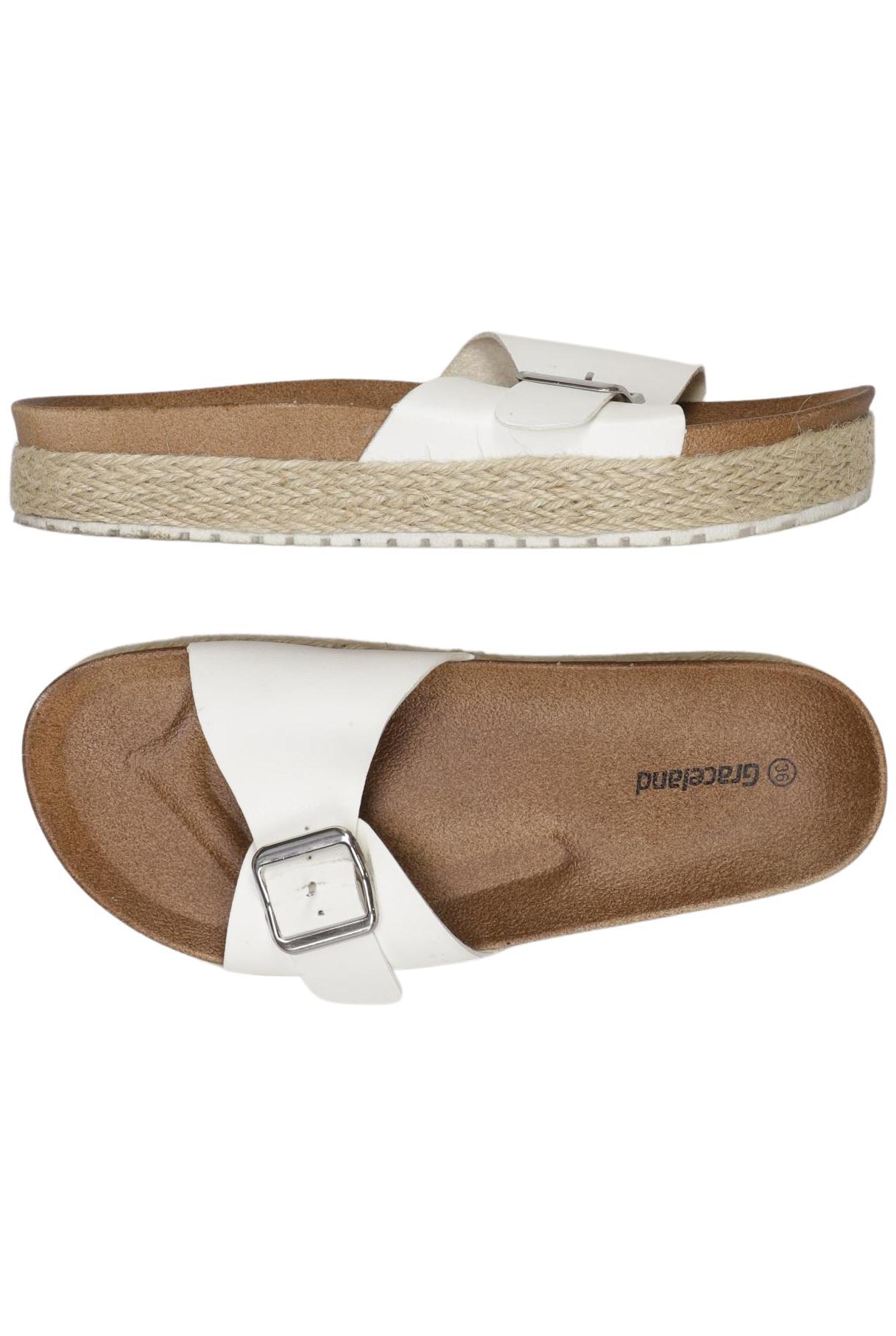 

Graceland Damen Sandale, weiß, Gr. 36