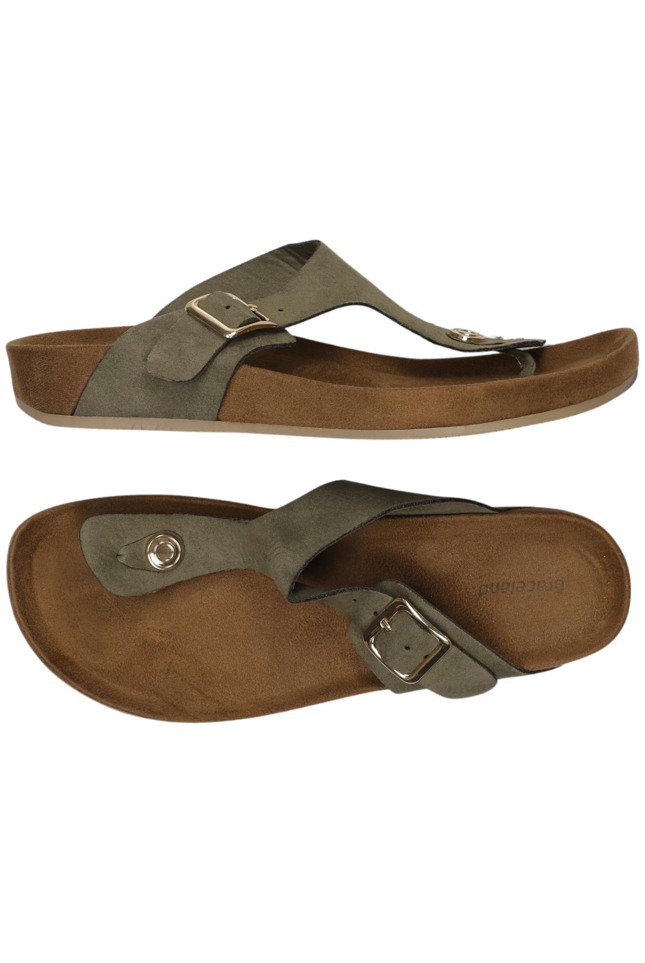 

Graceland Damen Sandale, grün, Gr. 38