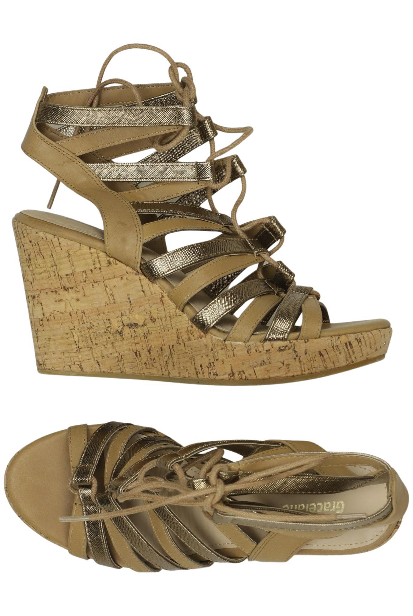 

Graceland Damen Sandale, beige, Gr. 36