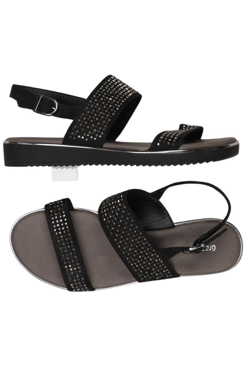 

Graceland Damen Sandale, schwarz, Gr. 39