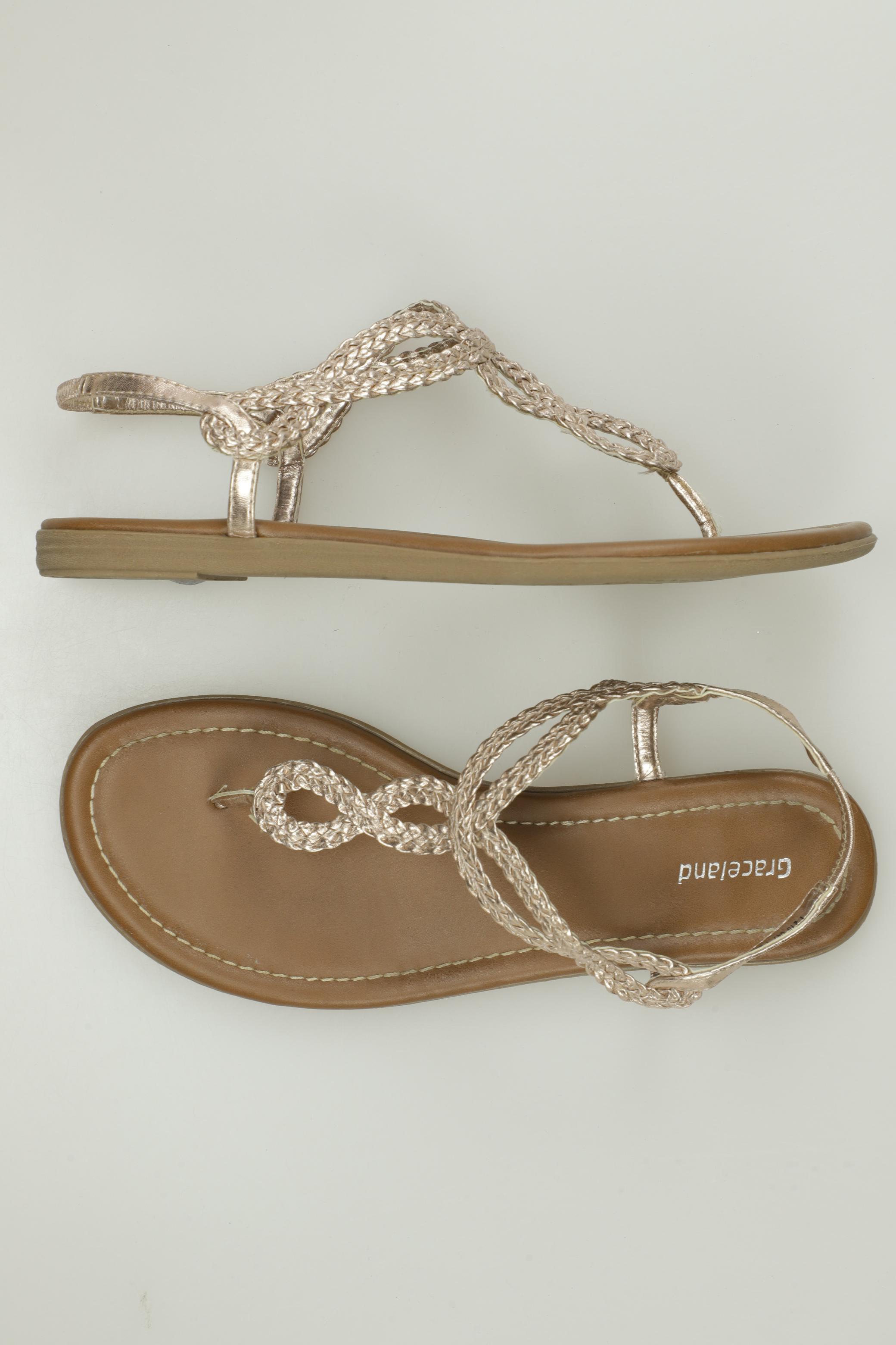 

Graceland Damen Sandale, gold