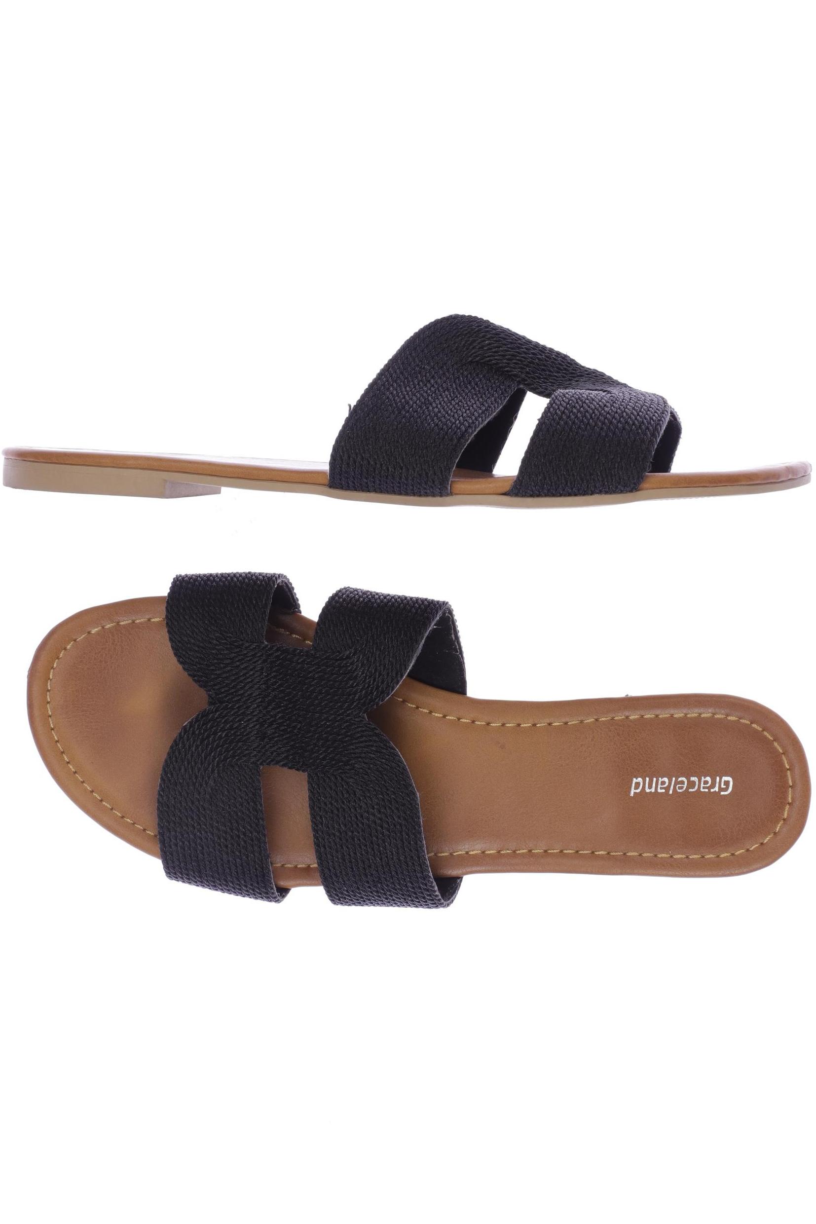 

Graceland Damen Sandale, schwarz, Gr. 41