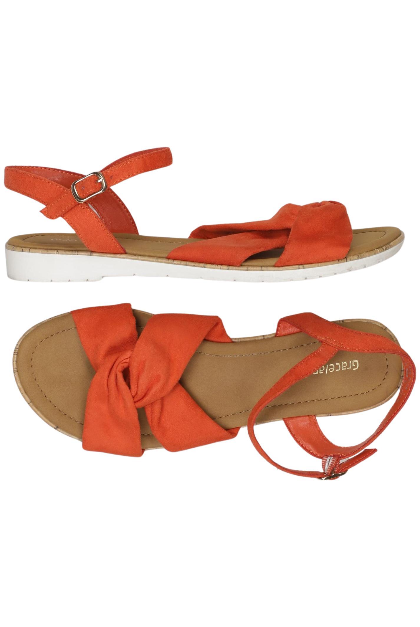 

Graceland Damen Sandale, orange, Gr. 38
