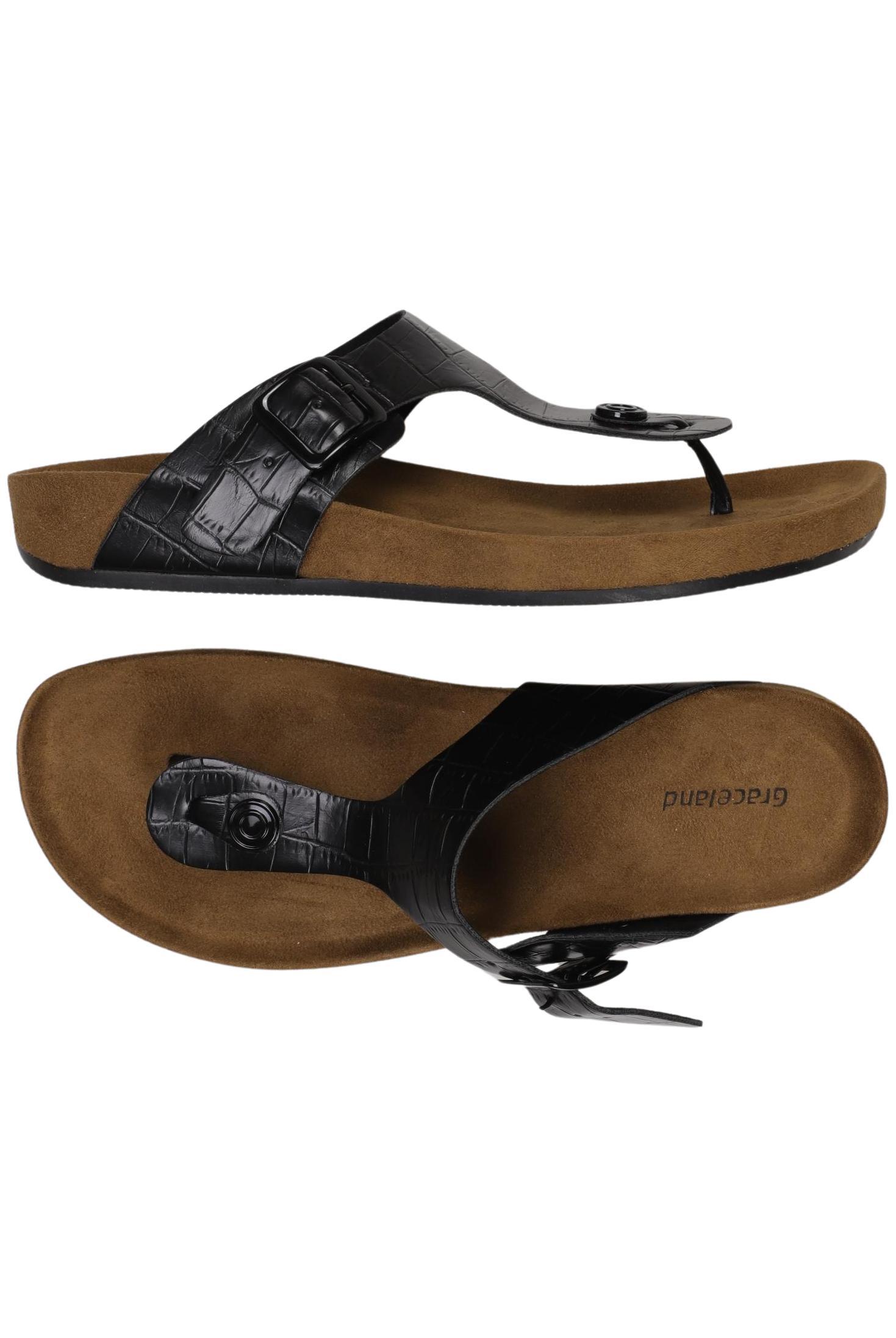 

Graceland Damen Sandale, schwarz, Gr. 37