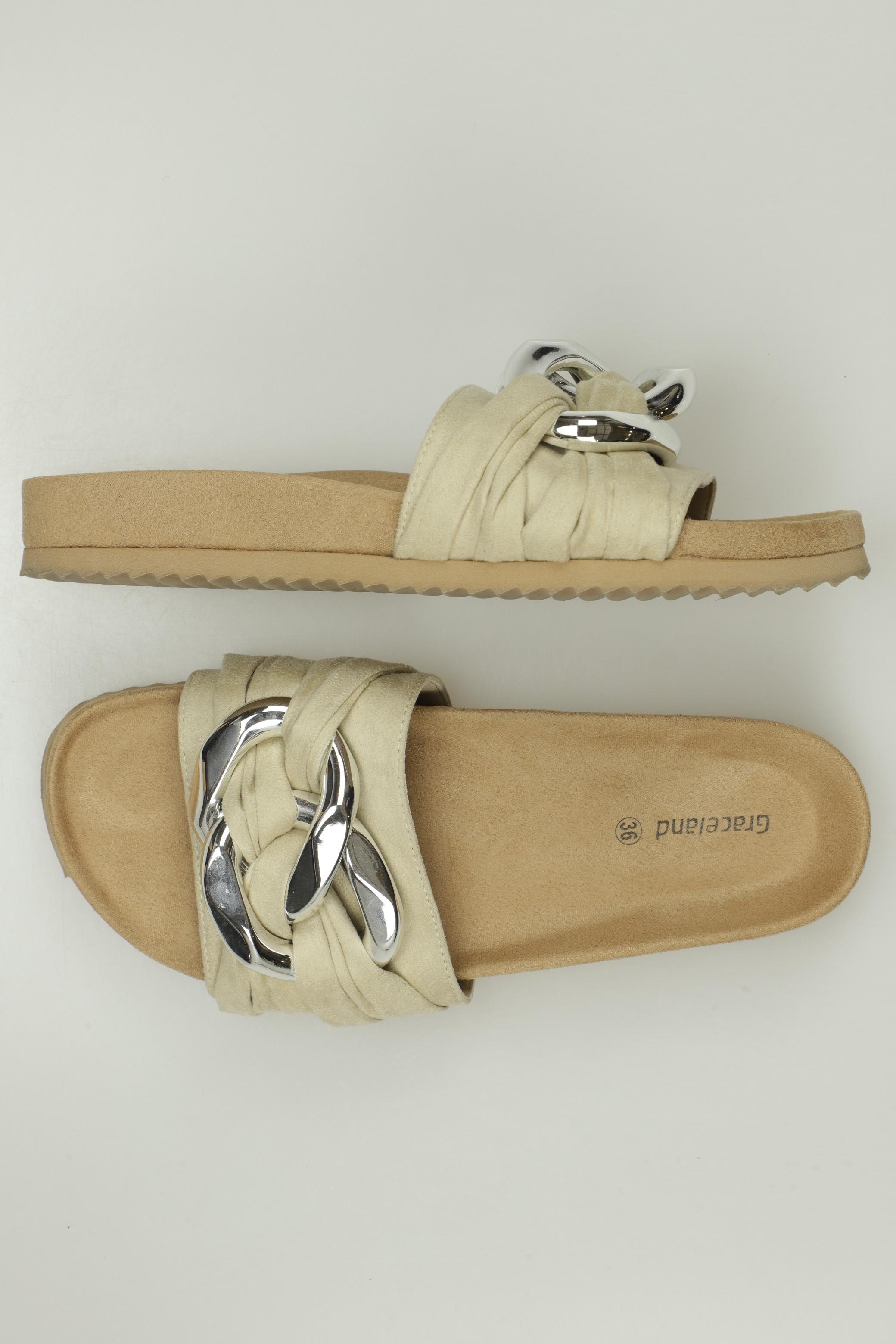

Graceland Damen Sandale, beige, Gr. 36