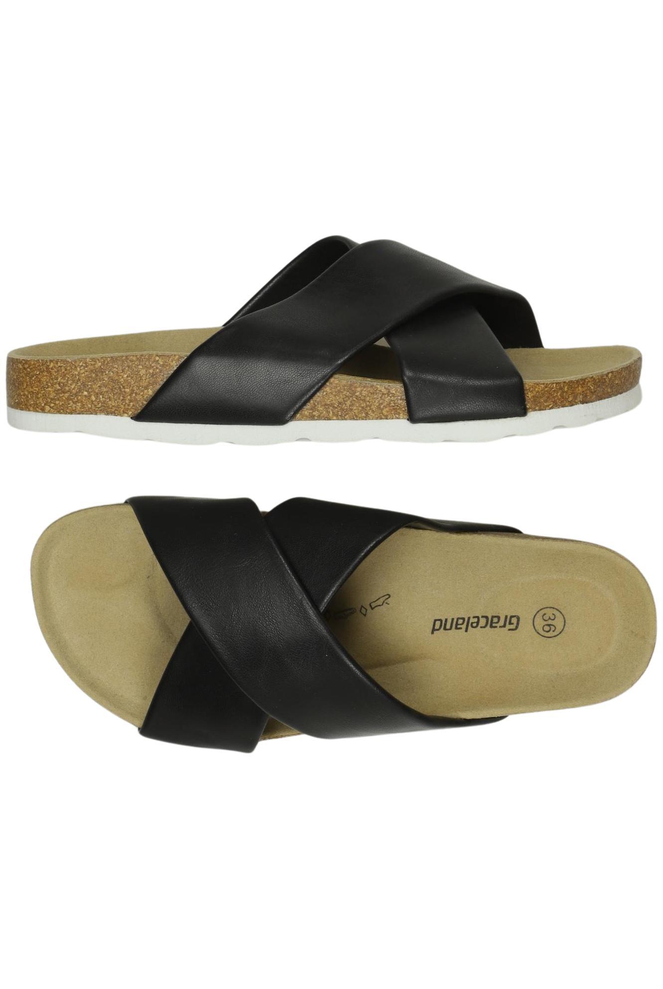 

Graceland Damen Sandale, schwarz, Gr. 36