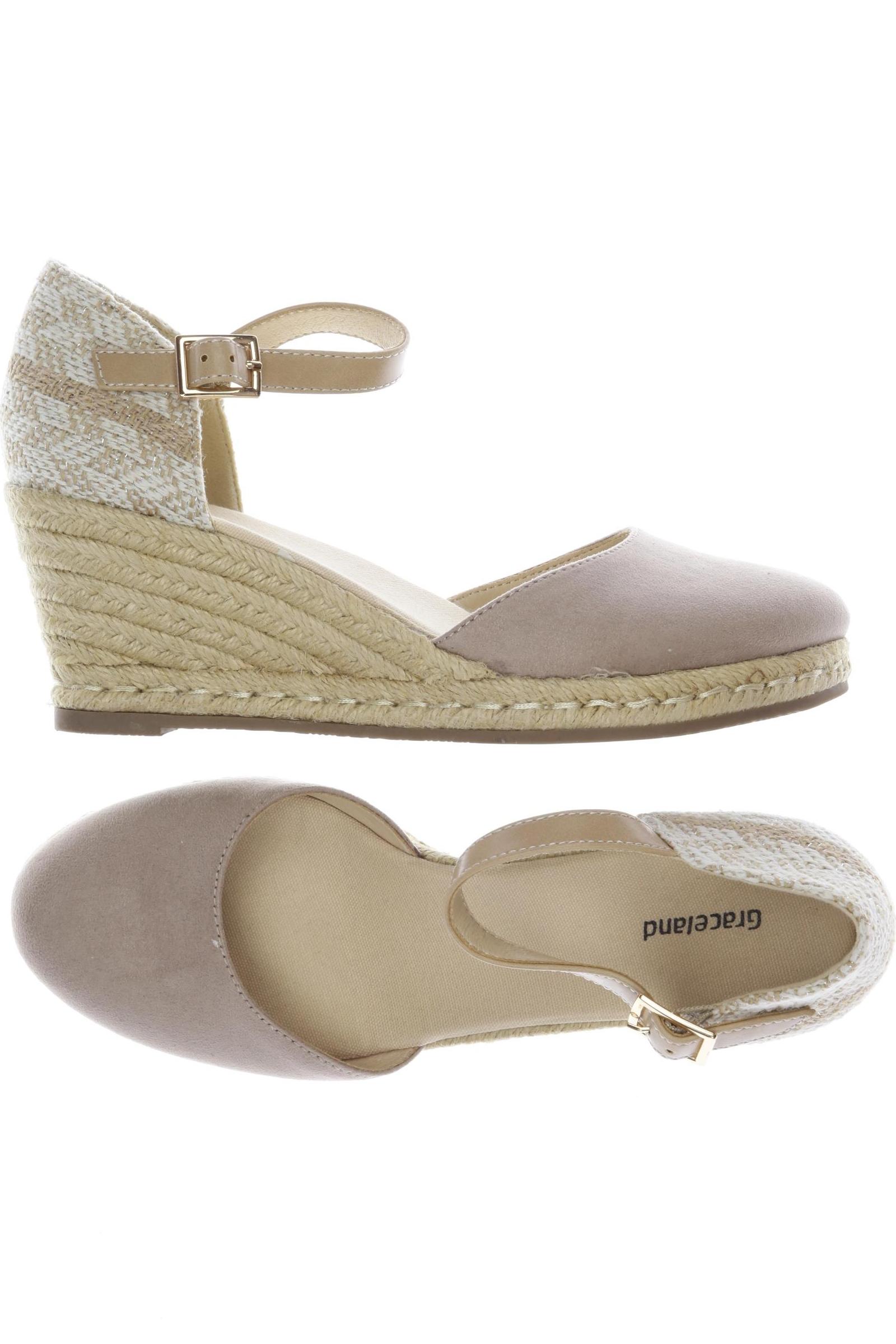 

Graceland Damen Sandale, beige, Gr. 38
