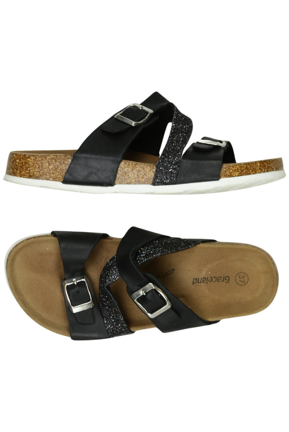 

Graceland Damen Sandale, schwarz, Gr. 37