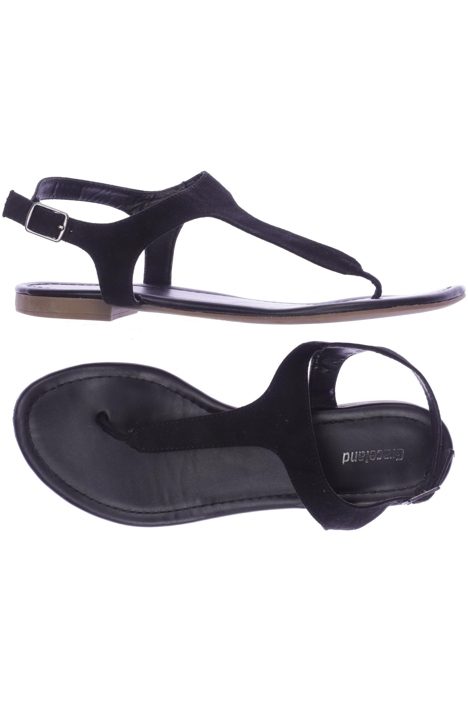 

Graceland Damen Sandale, schwarz, Gr. 38