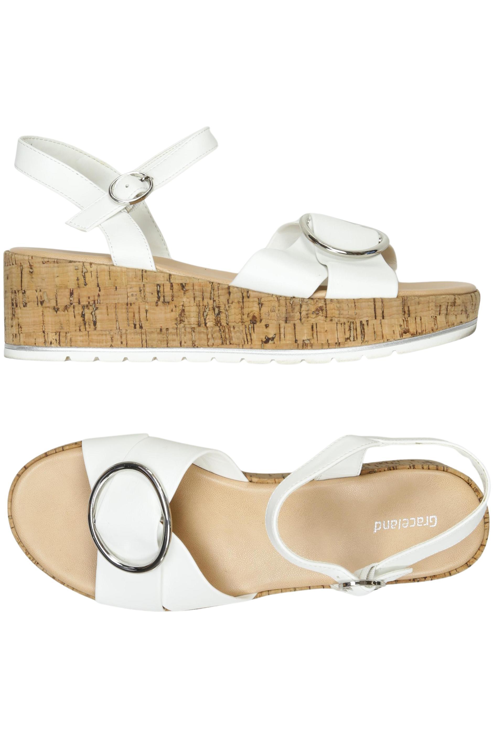 

Graceland Damen Sandale, weiß, Gr. 40