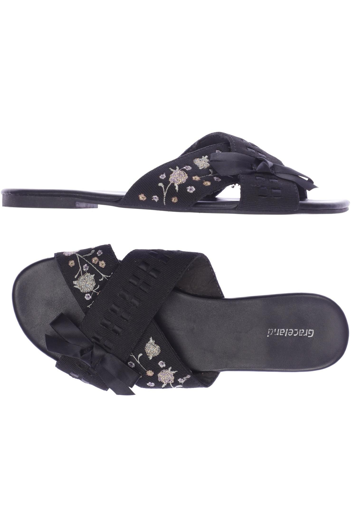 

Graceland Damen Sandale, schwarz
