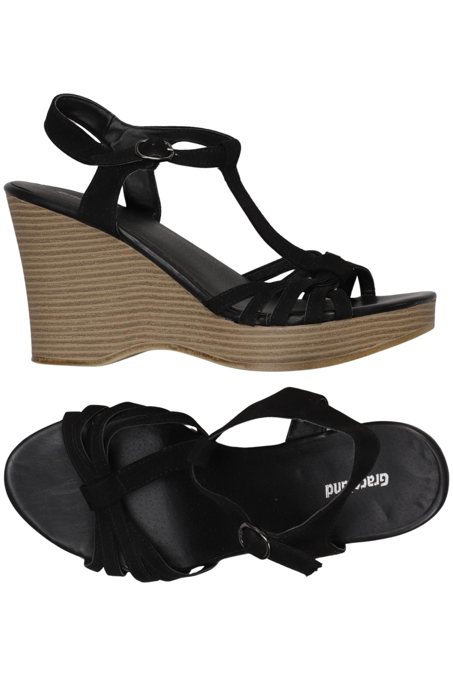 

Graceland Damen Sandale, schwarz, Gr. 39