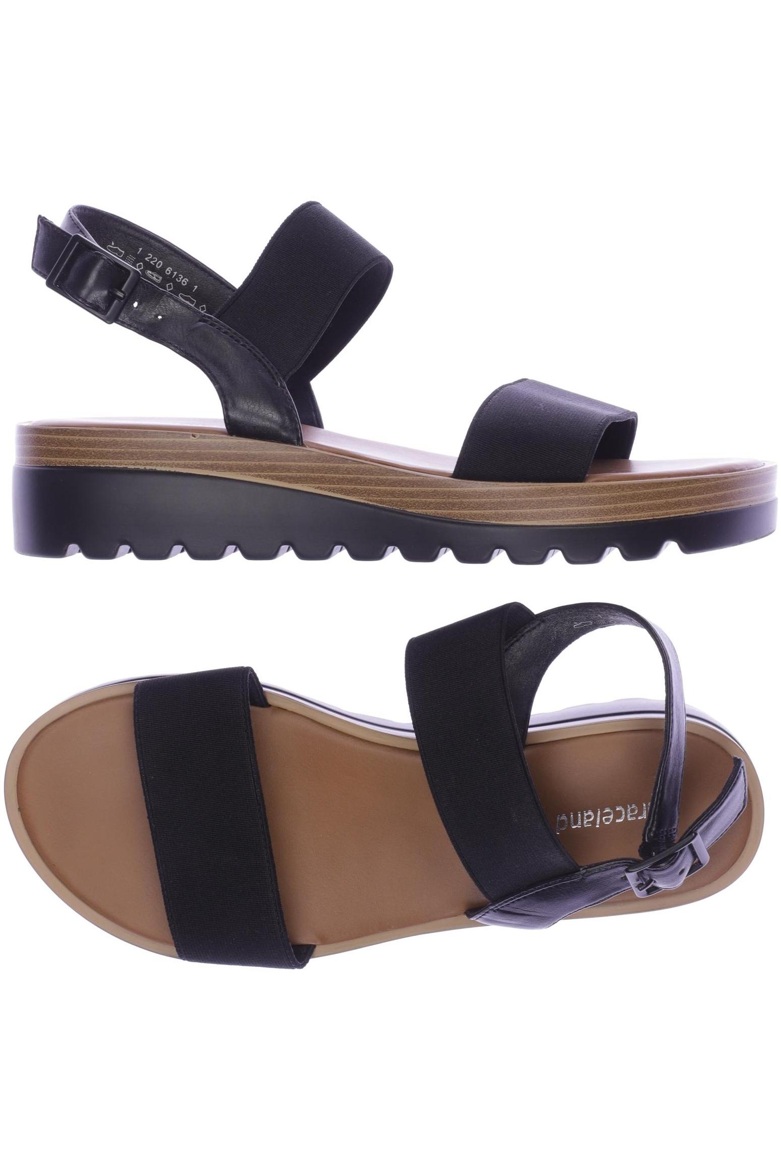 

Graceland Damen Sandale, schwarz, Gr. 38