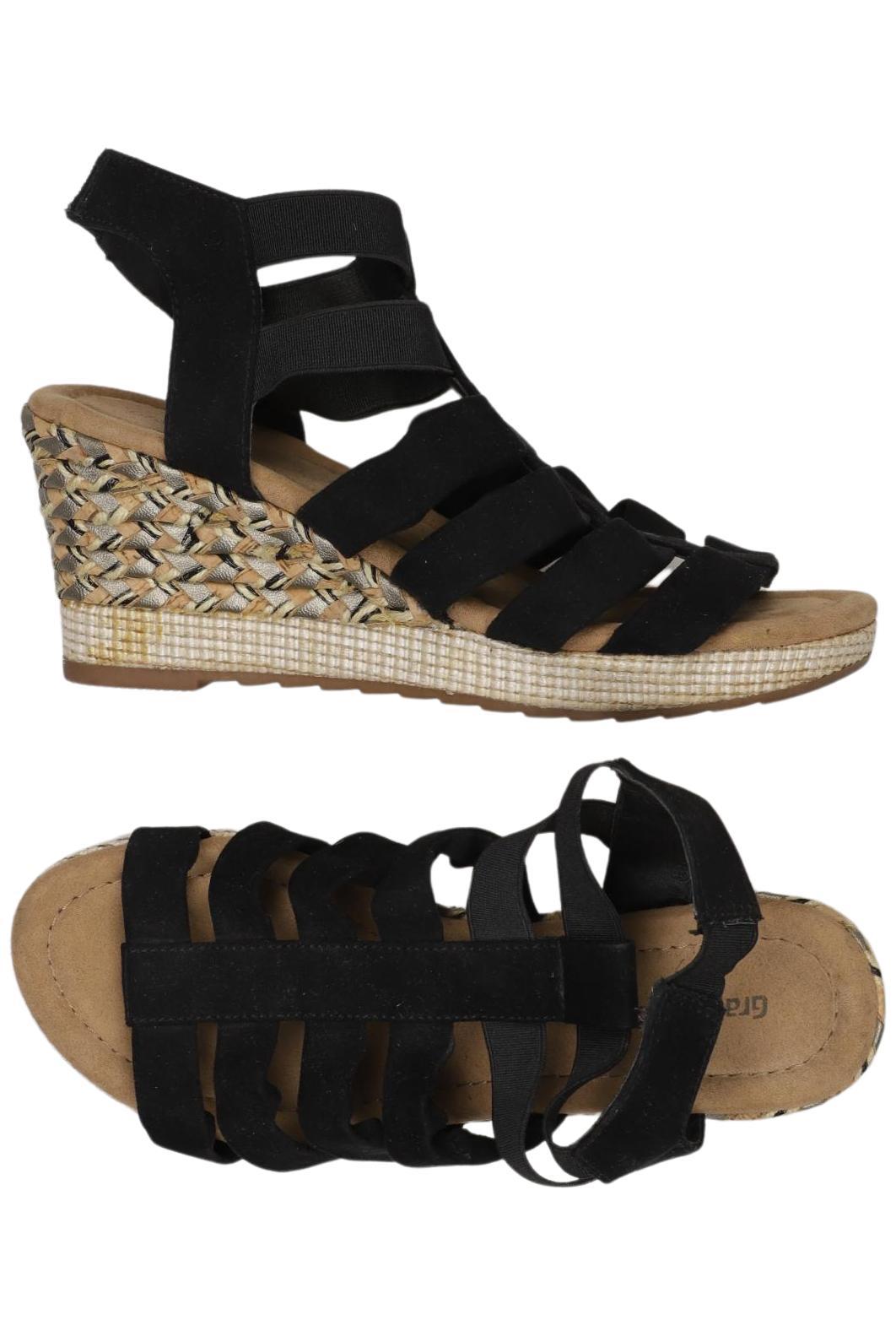 

Graceland Damen Sandale, schwarz, Gr. 37
