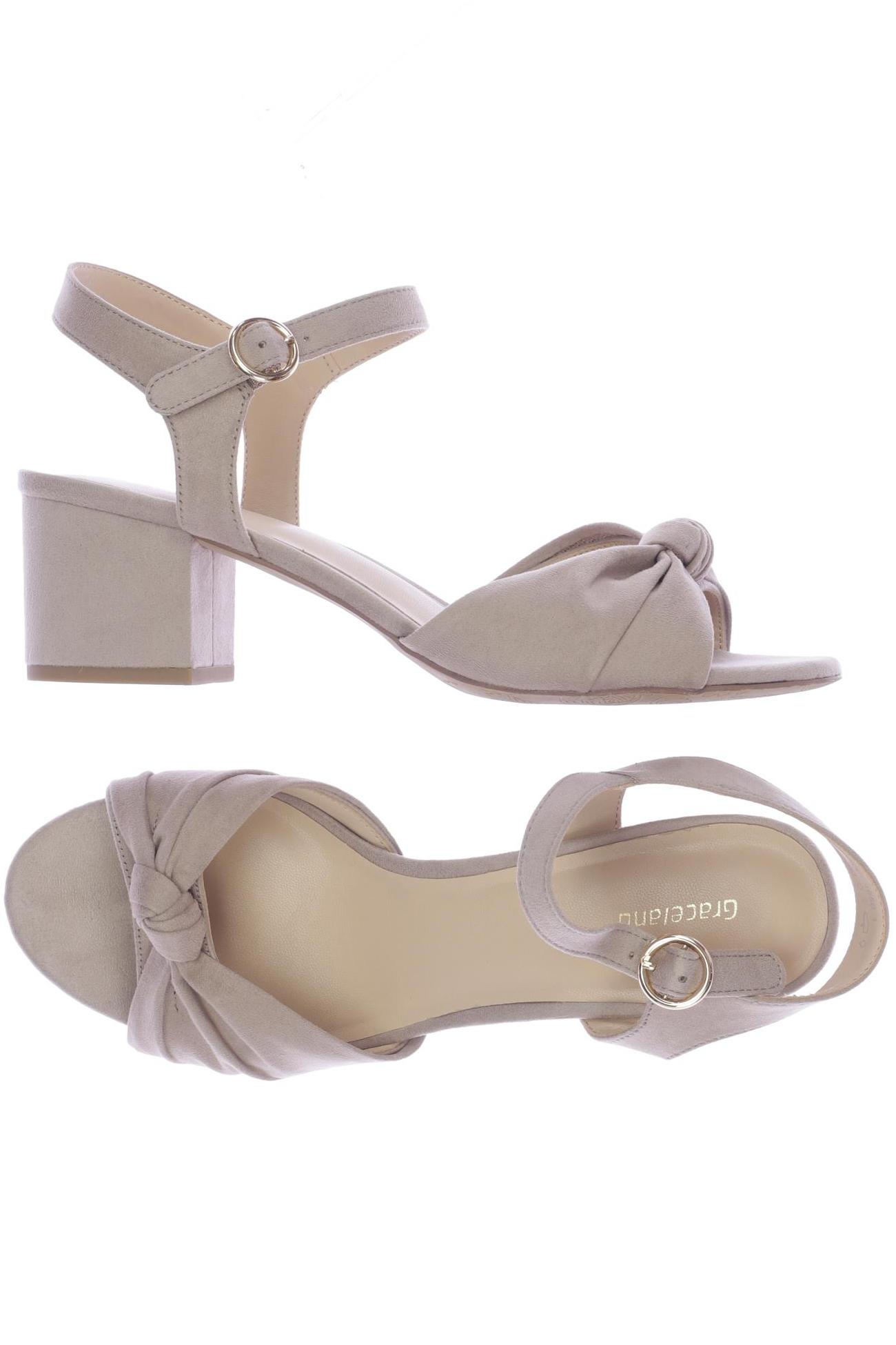 

Graceland Damen Sandale, beige, Gr. 39