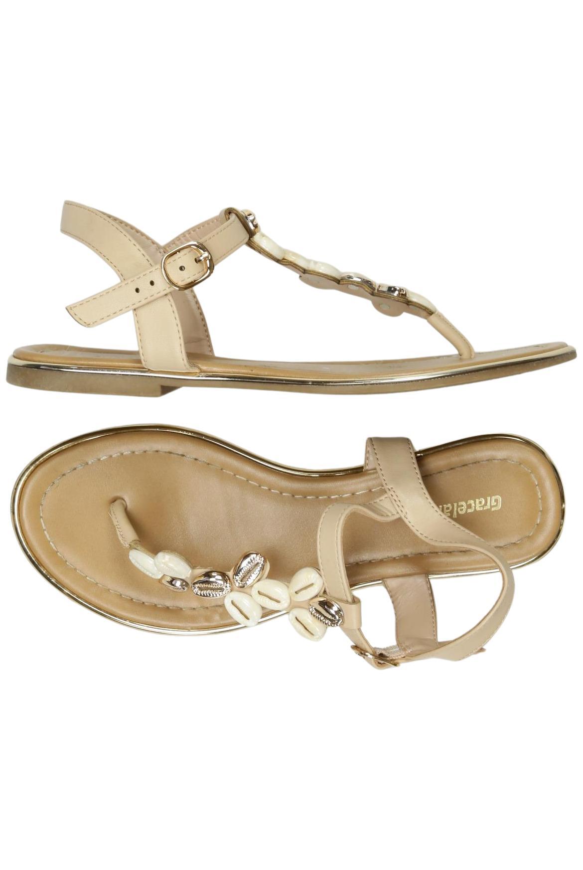 

Graceland Damen Sandale, beige, Gr. 36
