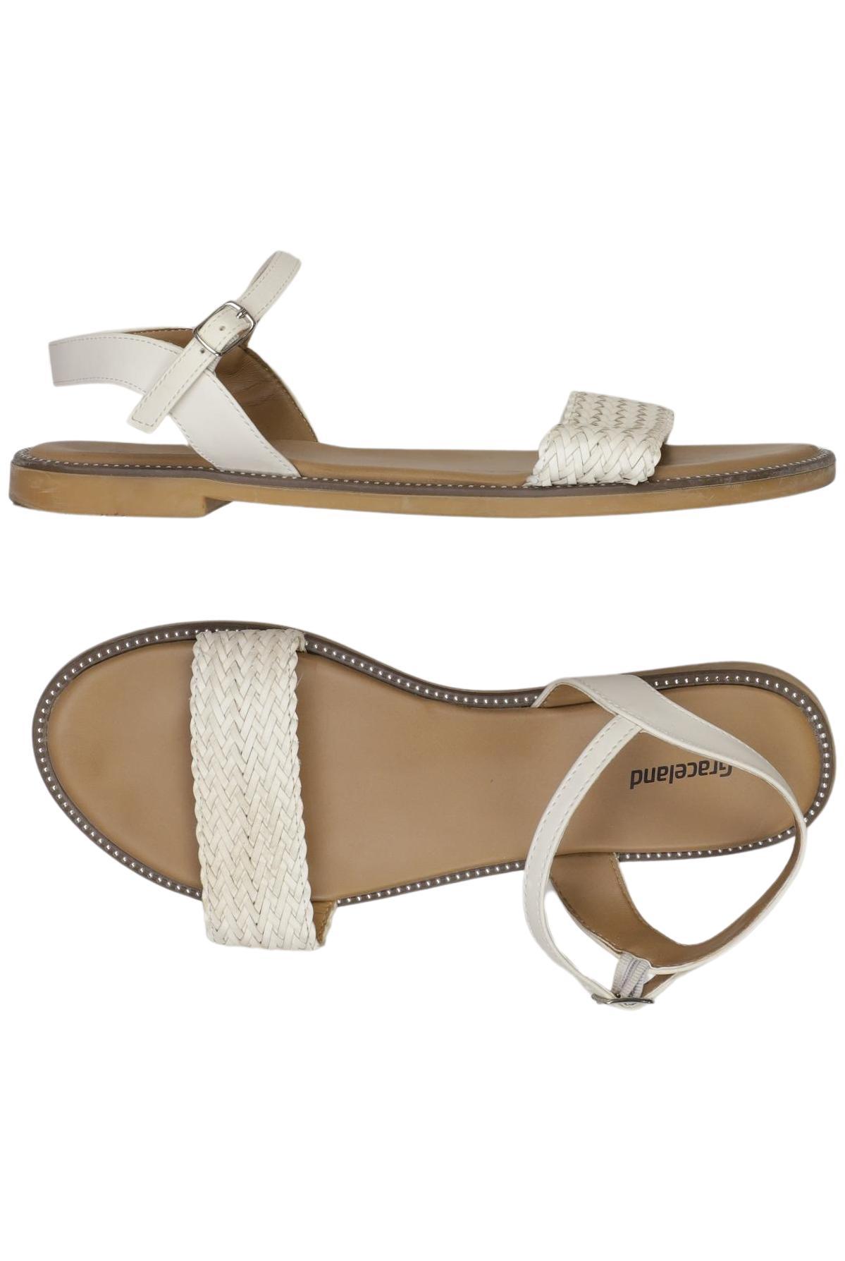 

Graceland Damen Sandale, weiß, Gr. 39