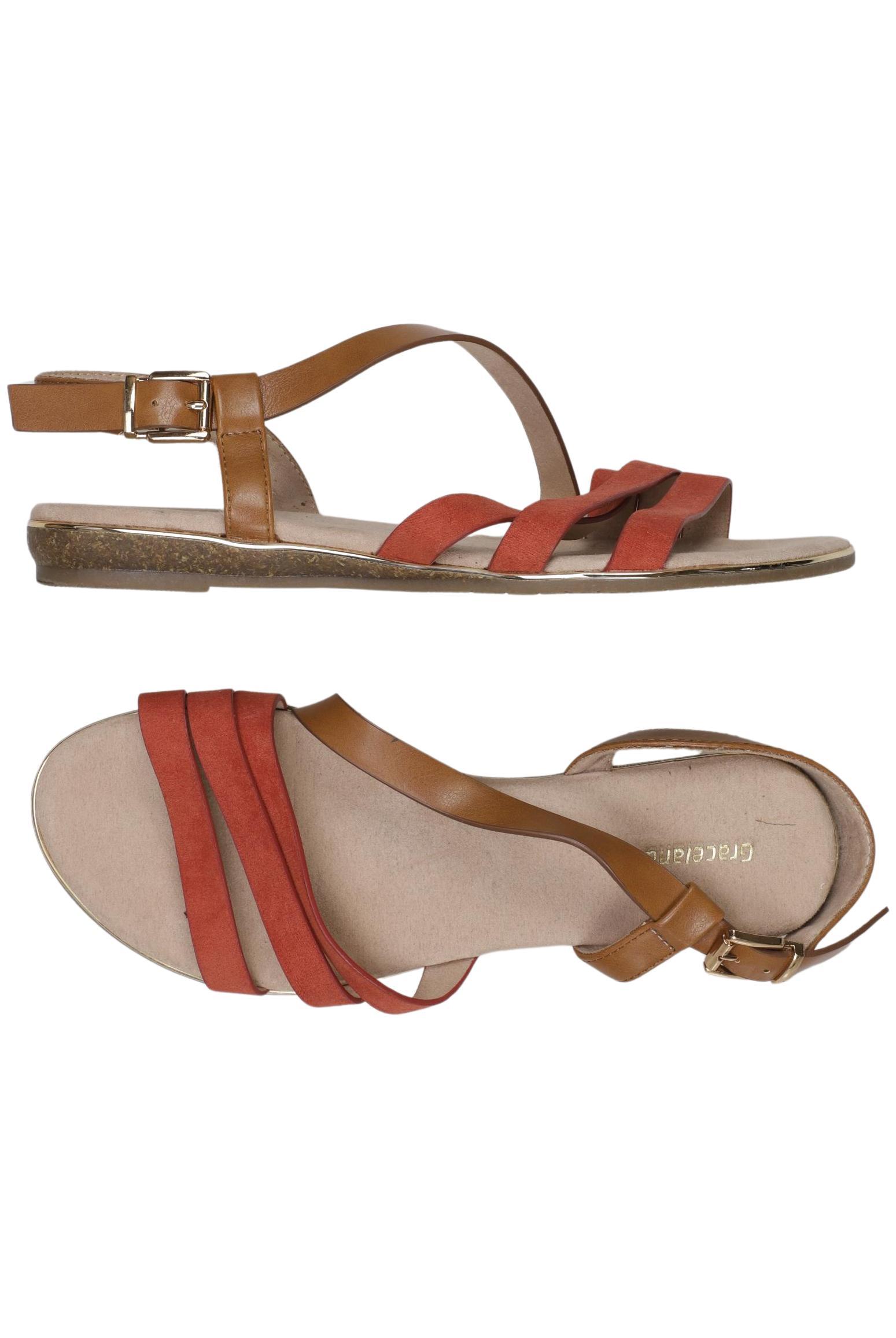 

Graceland Damen Sandale, braun, Gr. 40