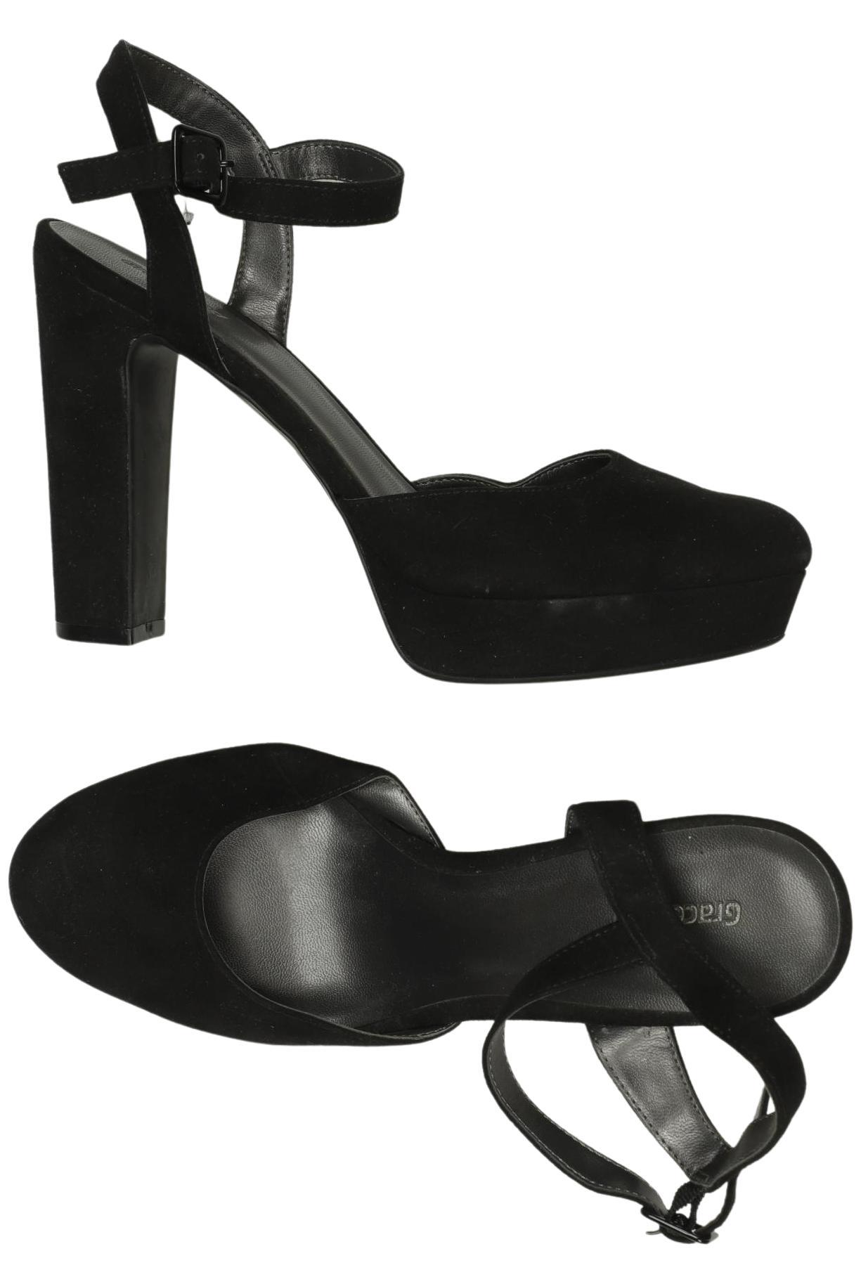 

Graceland Damen Sandale, schwarz, Gr. 38