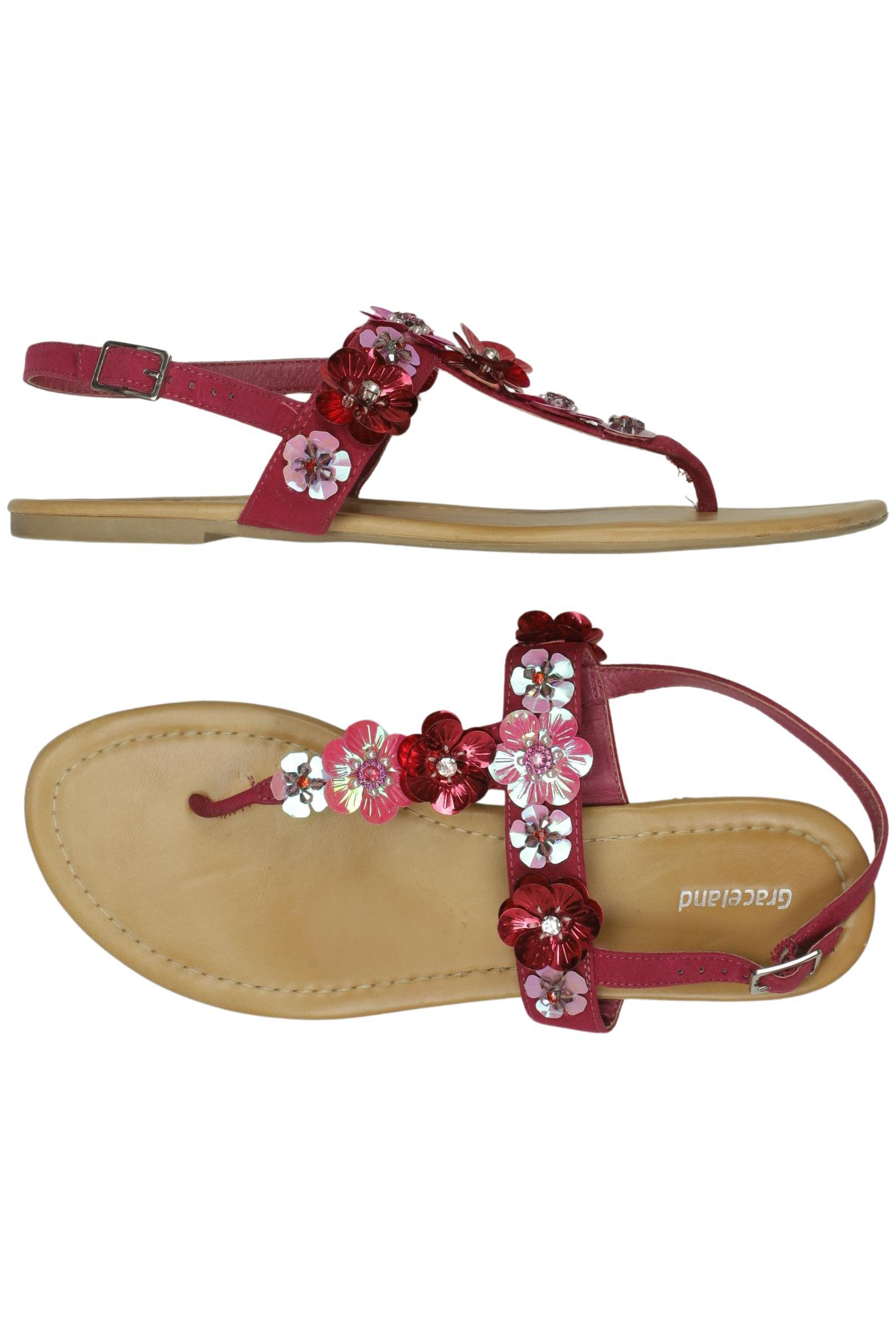 

Graceland Damen Sandale, pink, Gr. 40