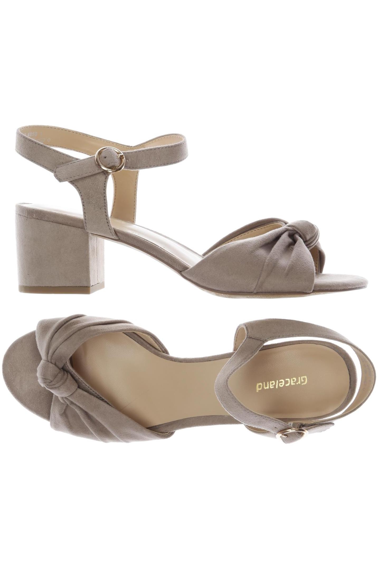 

Graceland Damen Sandale, beige, Gr. 39