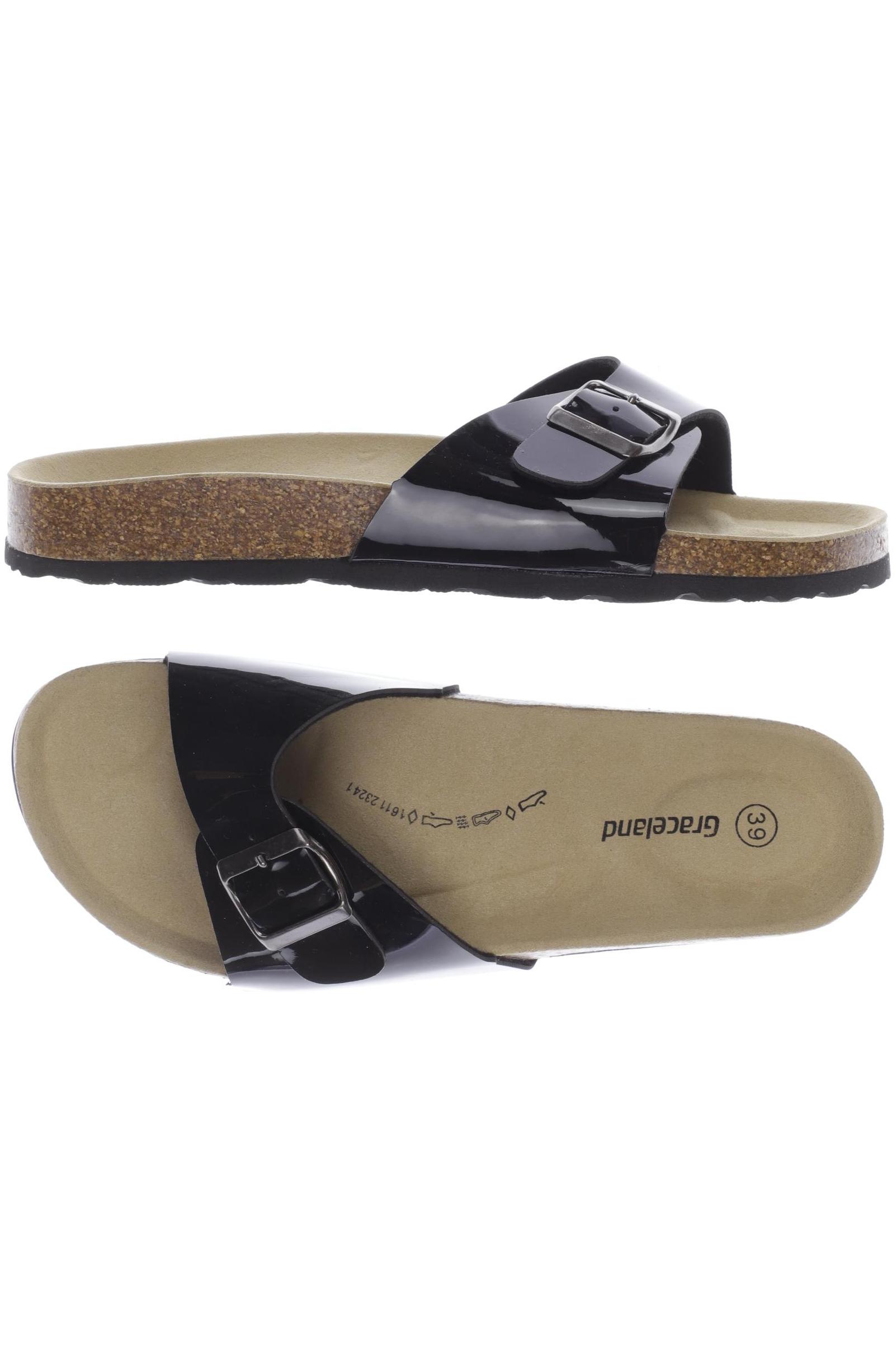 

Graceland Damen Sandale, schwarz, Gr. 39