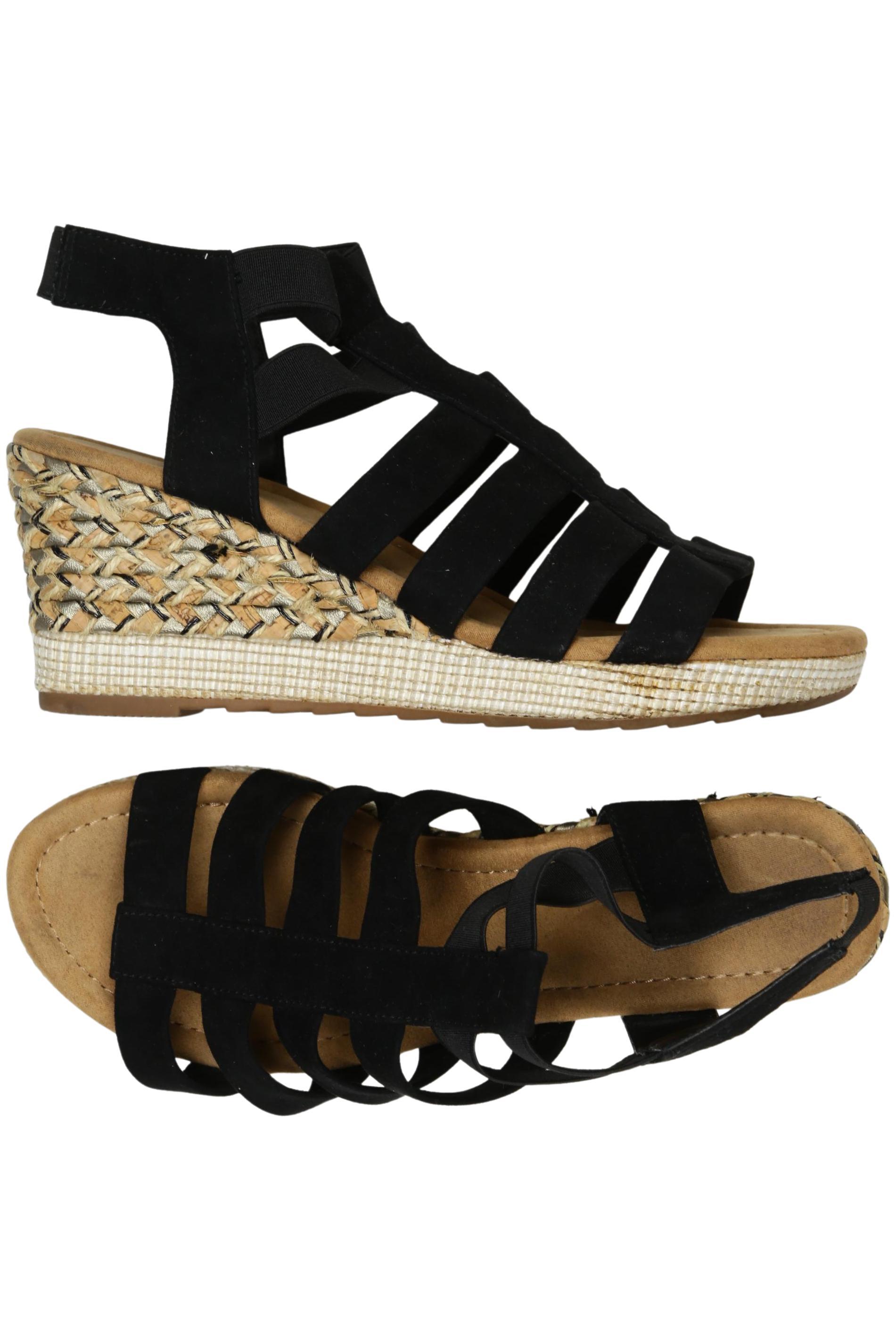 

Graceland Damen Sandale, schwarz, Gr. 40