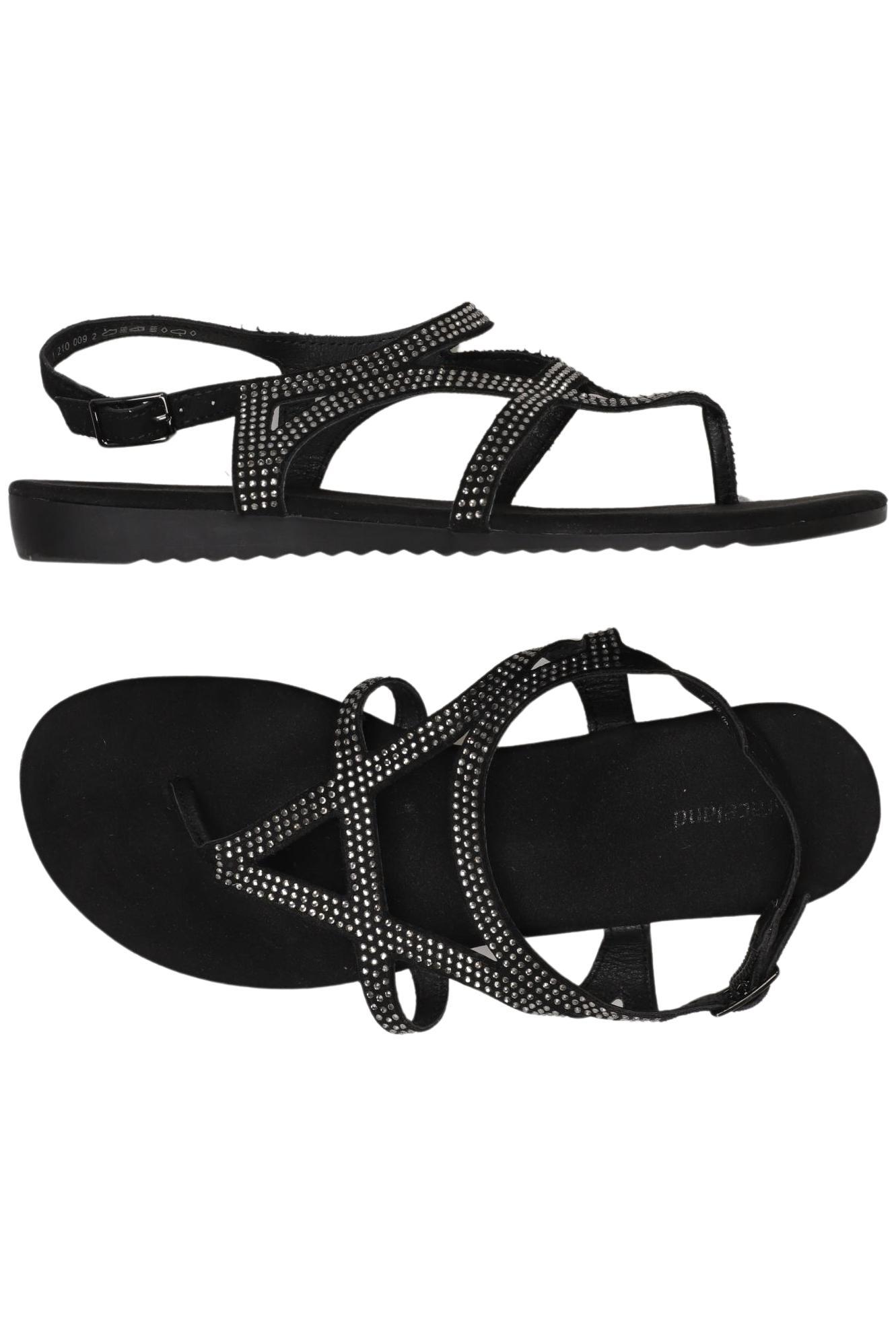 

Graceland Damen Sandale, schwarz, Gr. 39