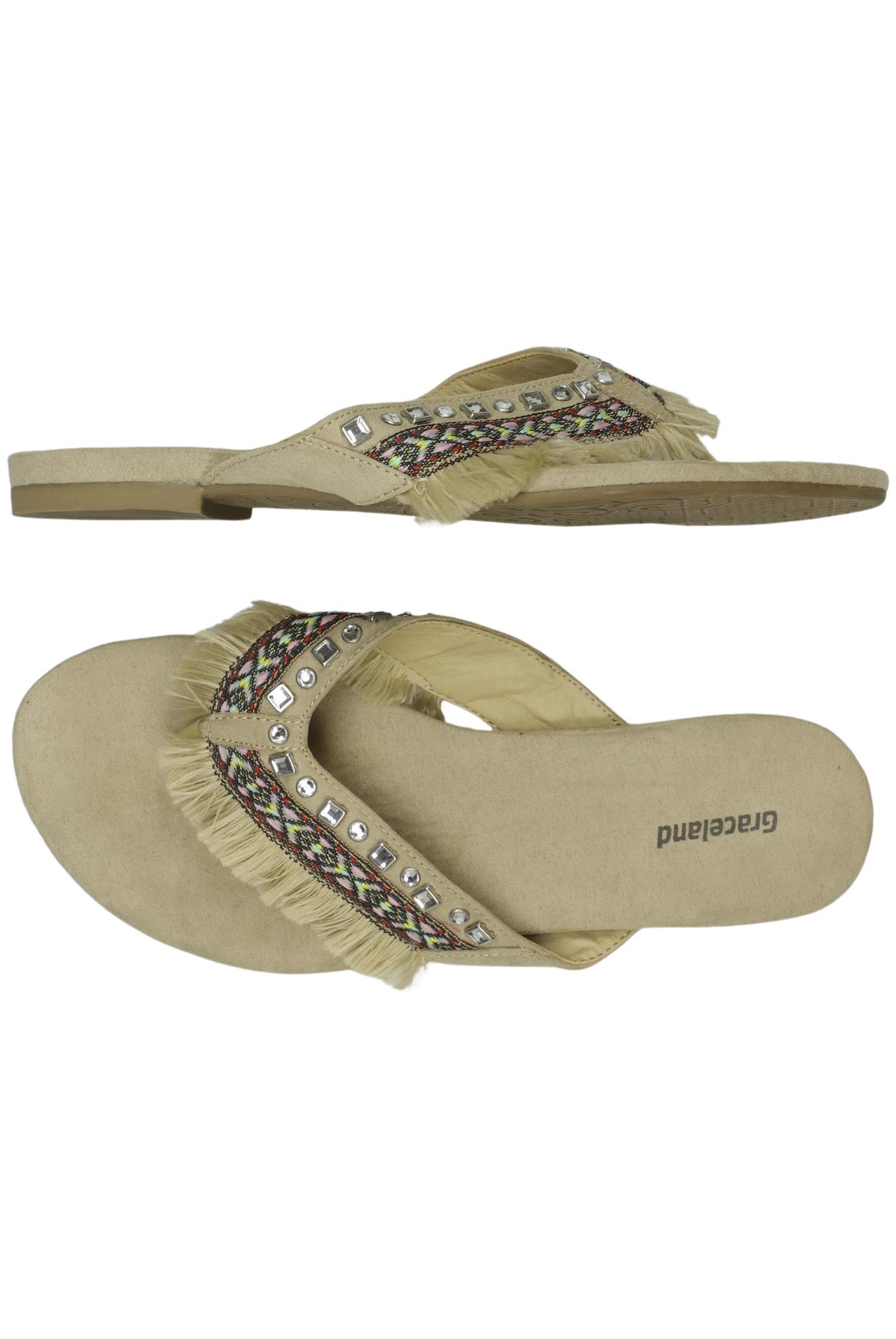 

Graceland Damen Sandale, beige, Gr. 36