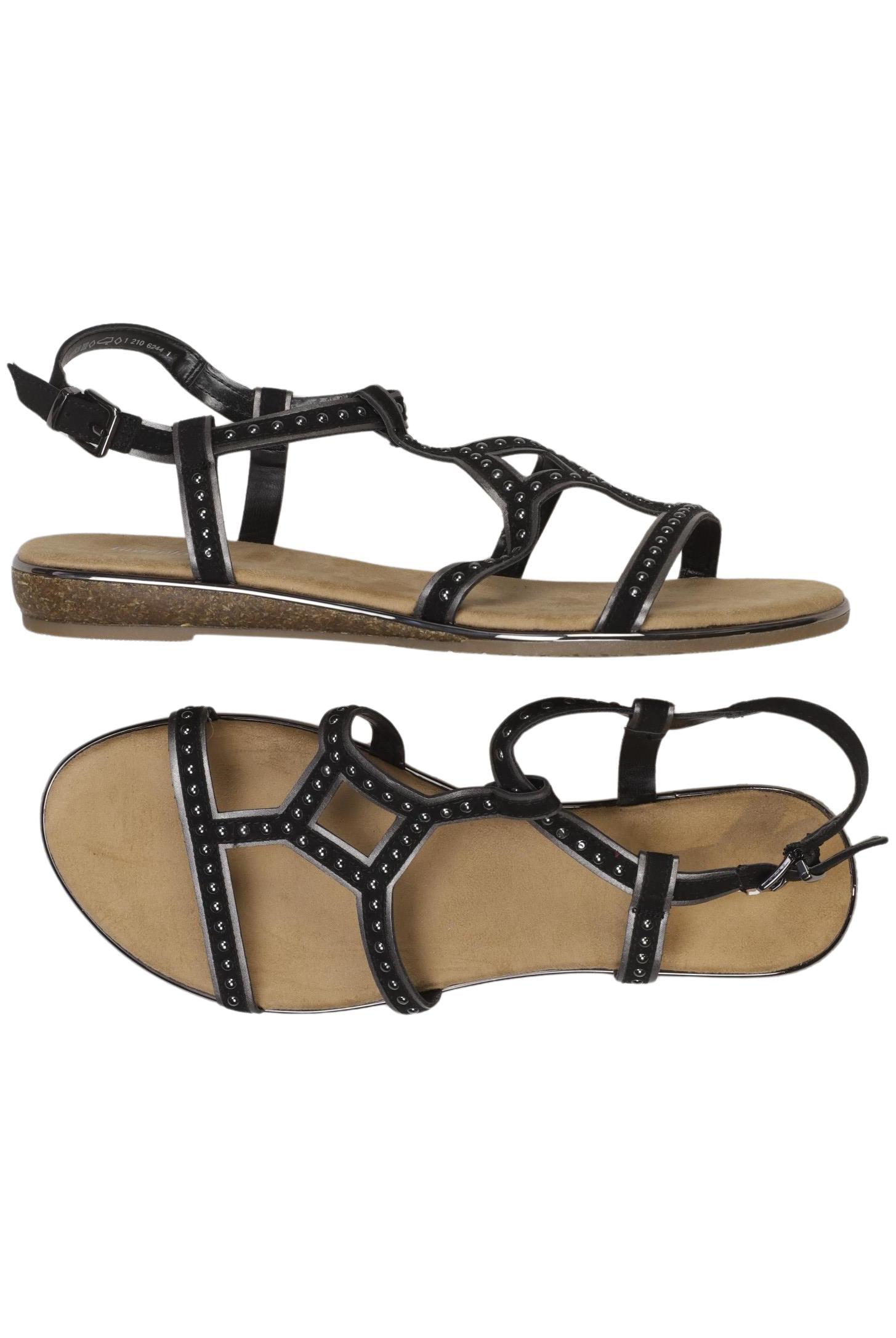 

Graceland Damen Sandale, schwarz, Gr. 39