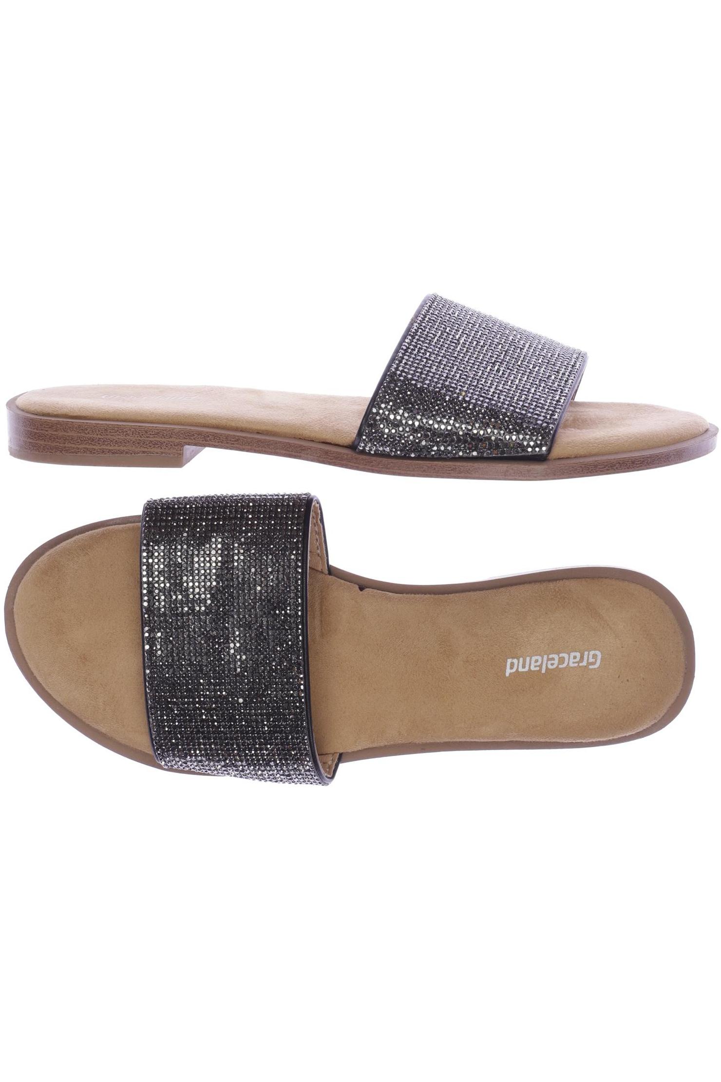 

Graceland Damen Sandale, grau